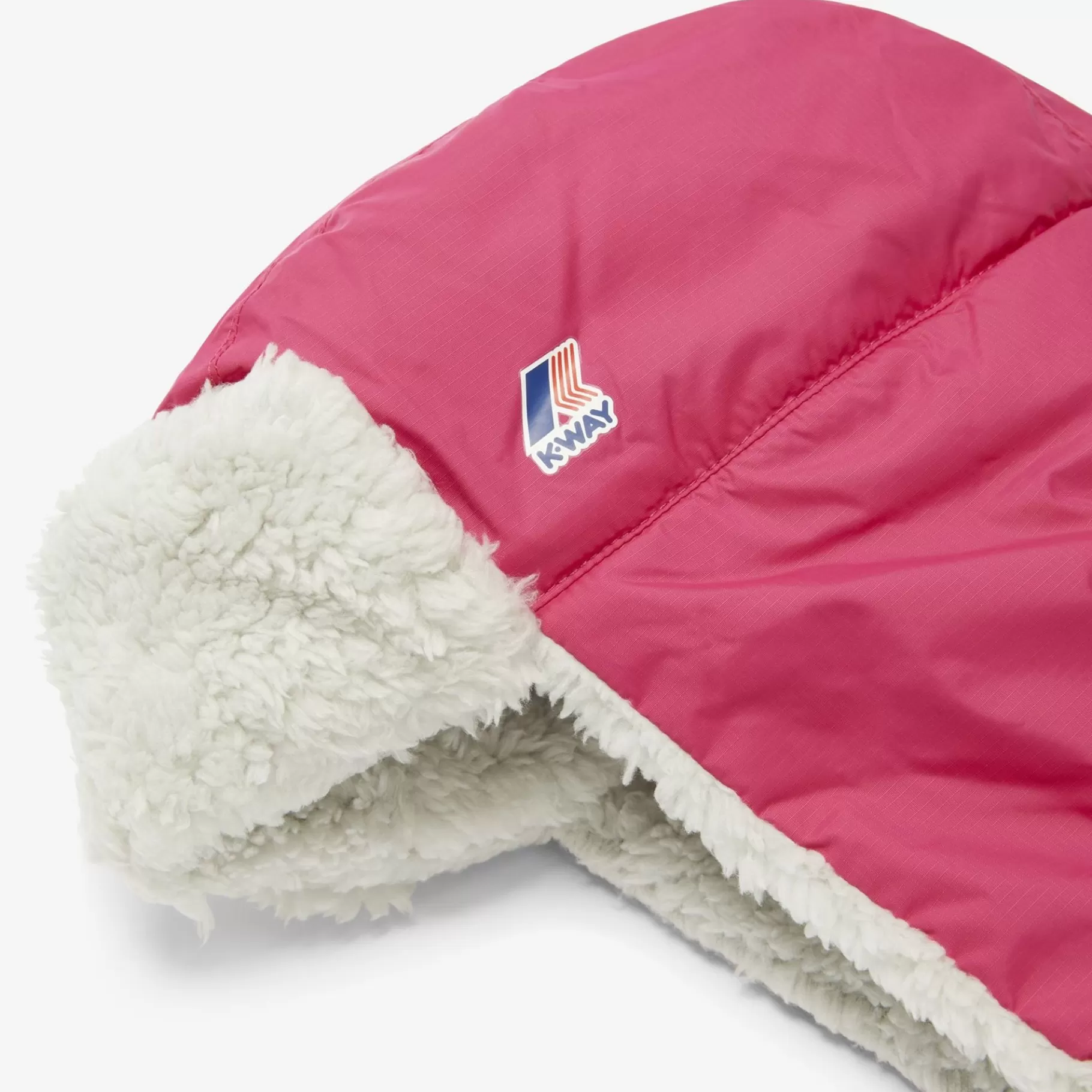 Le Vrai Accessories*K-WAY Le Vrai 3.0 Ulysse Orsetto - Headwear - Hat - Unisex - Fuchsia Magenta