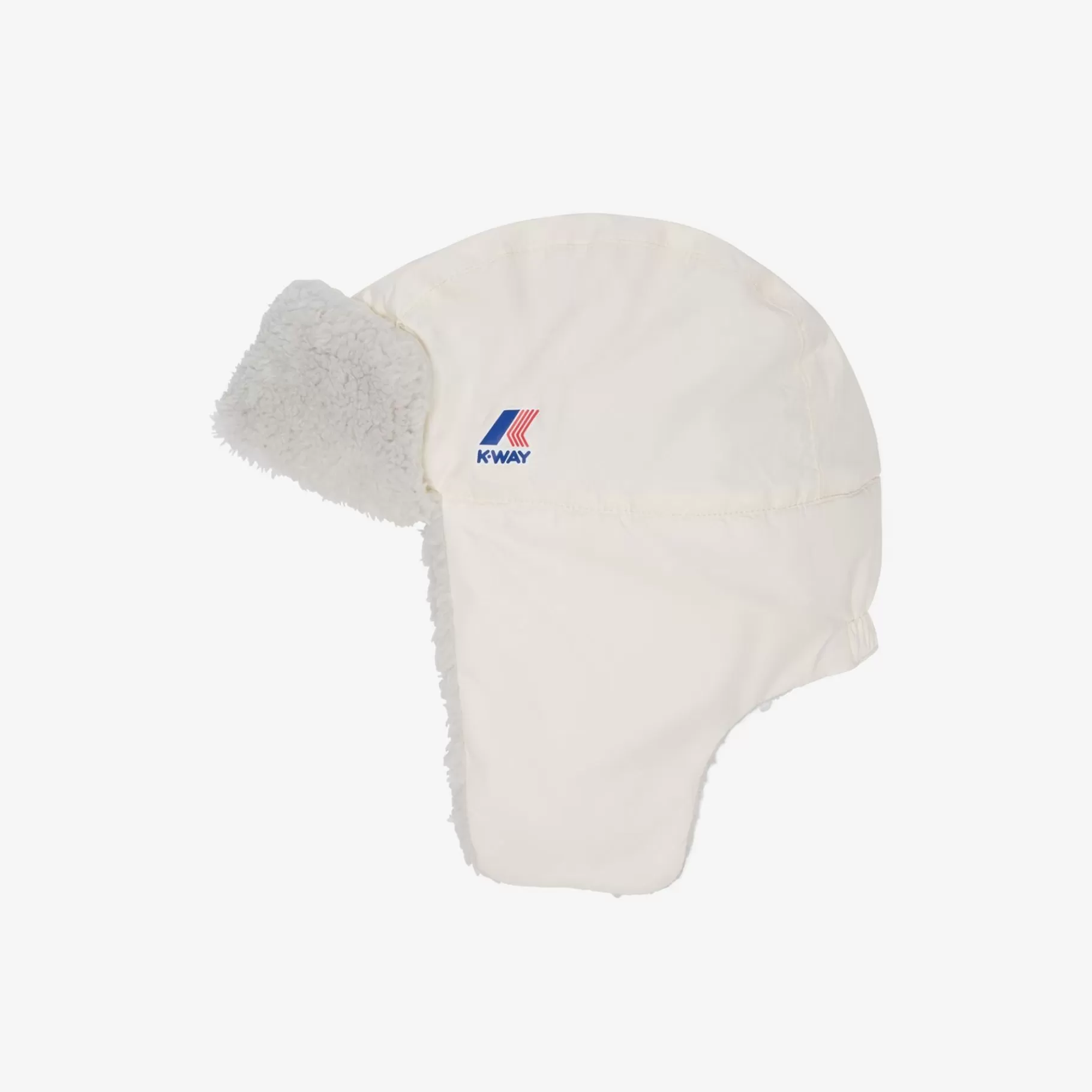 Le Vrai Accessories*K-WAY Le Vrai 3.0 Ulysse Orsetto - Headwear - Hat - Unisex - White Snow