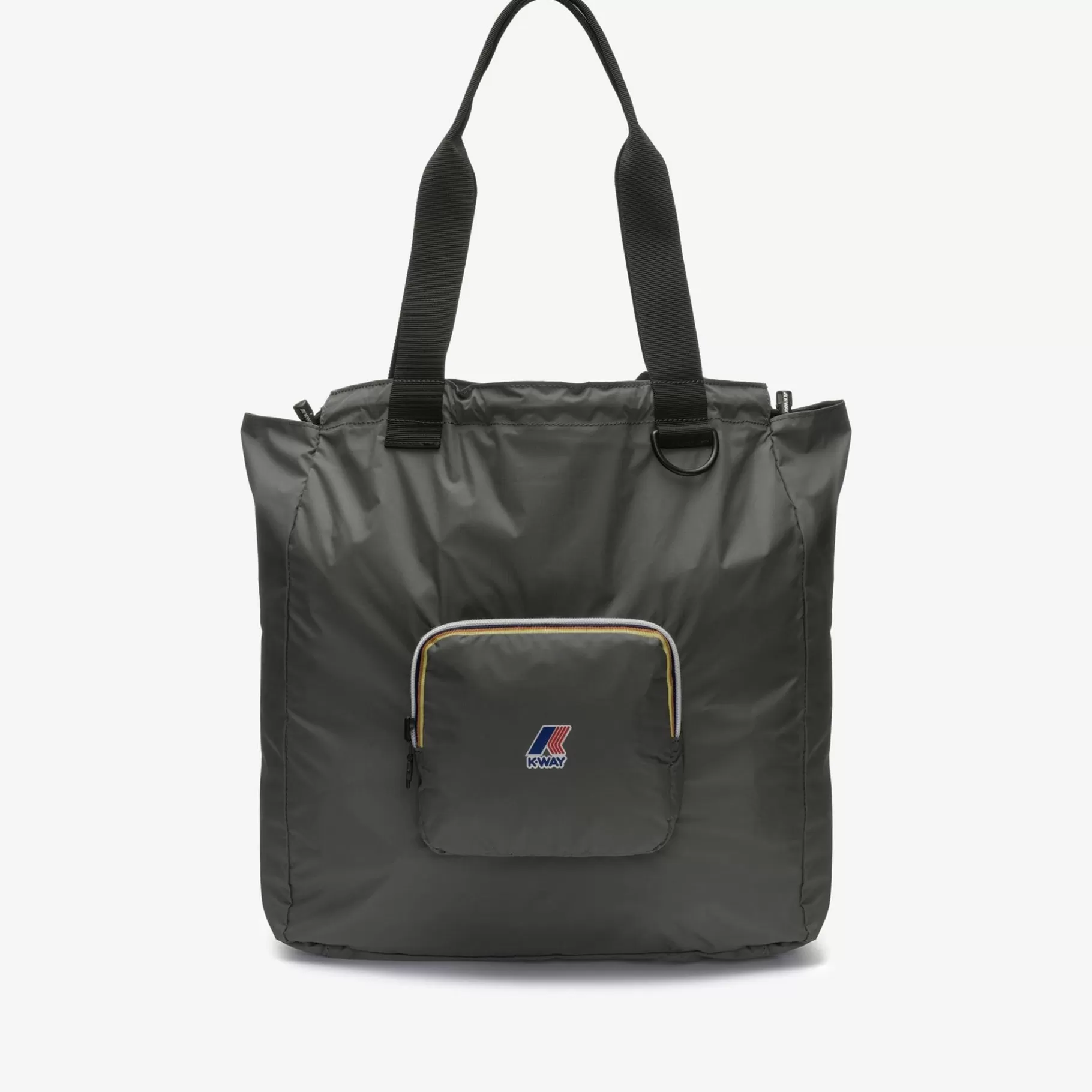 Bags And Duffle Bags*K-WAY Le Vrai 3.0 Victorine - Bags - Shopping Bag - Unisex - Green Blackish