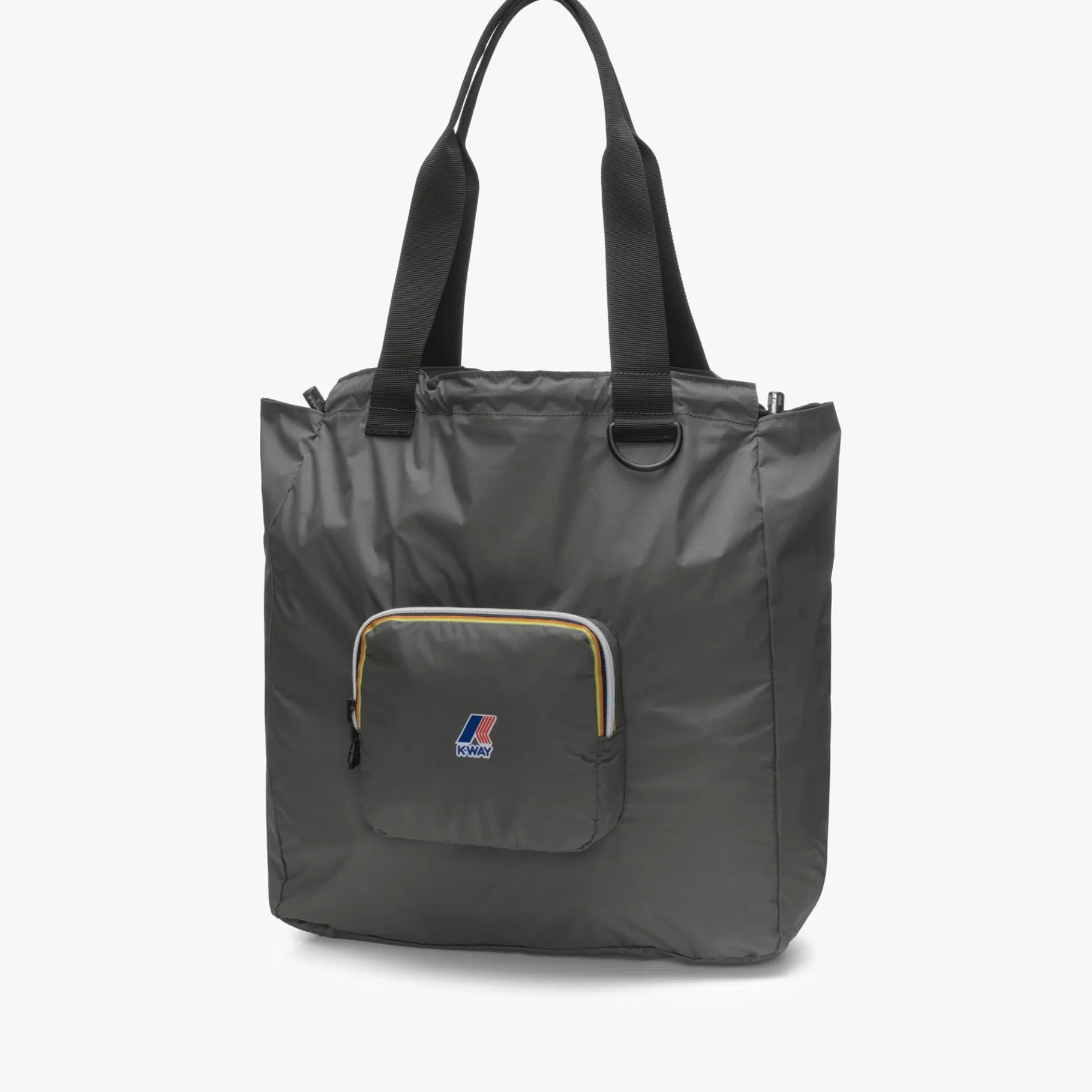 Bags And Duffle Bags*K-WAY Le Vrai 3.0 Victorine - Bags - Shopping Bag - Unisex - Green Blackish
