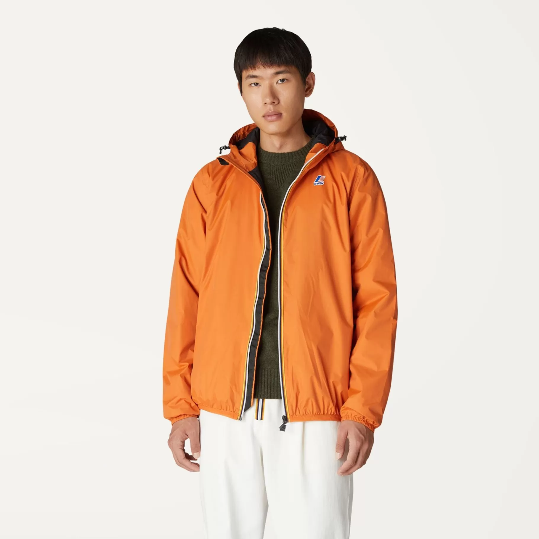 Coats And Long Jackets*K-WAY Le Vrai 3.0Claude Warm - Jackets - Mid - Unisex - Orange Rust