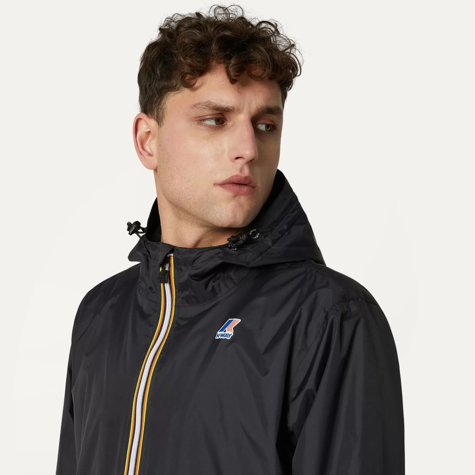 Le Vrai Classic*K-WAY Le Vrai 3.0Eiffel Warm - Jackets - 3/4 Length - Unisex - Black Pure