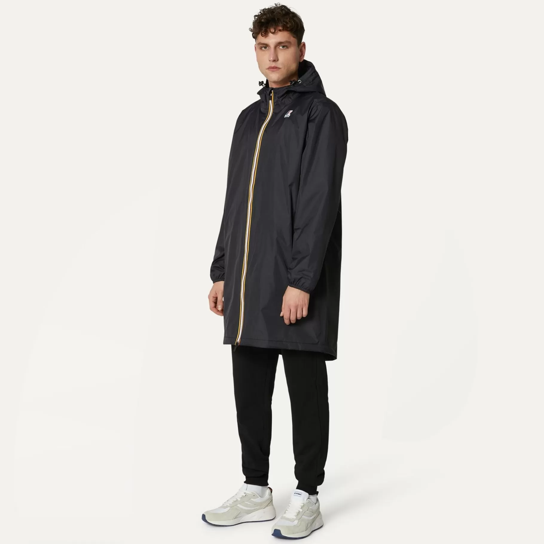 Le Vrai Classic*K-WAY Le Vrai 3.0Eiffel Warm - Jackets - 3/4 Length - Unisex - Black Pure