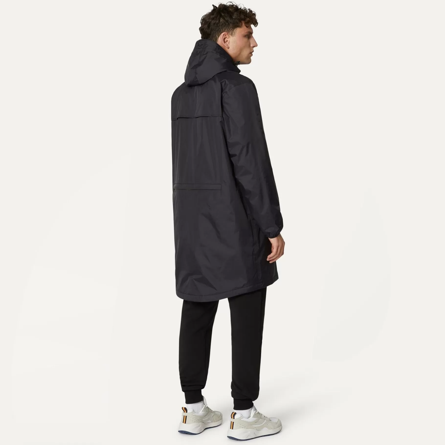 Le Vrai Classic*K-WAY Le Vrai 3.0Eiffel Warm - Jackets - 3/4 Length - Unisex - Black Pure