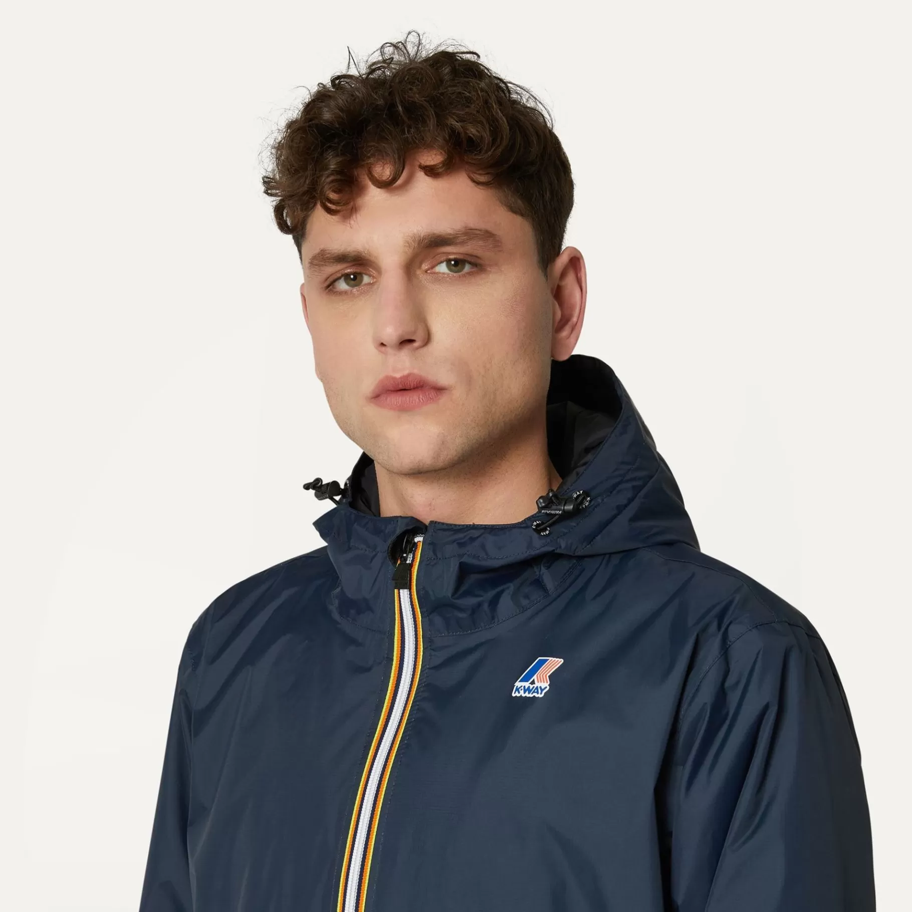 Le Vrai Classic*K-WAY Le Vrai 3.0Eiffel Warm - Jackets - 3/4 Length - Unisex - Blue Depth