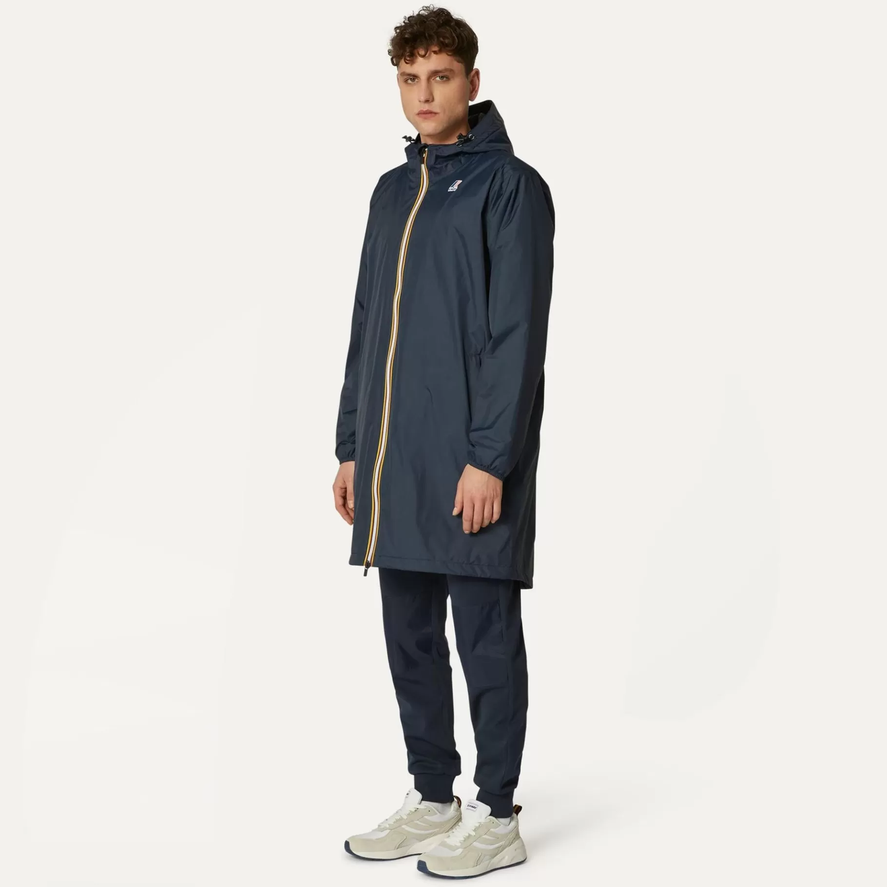 Le Vrai Classic*K-WAY Le Vrai 3.0Eiffel Warm - Jackets - 3/4 Length - Unisex - Blue Depth