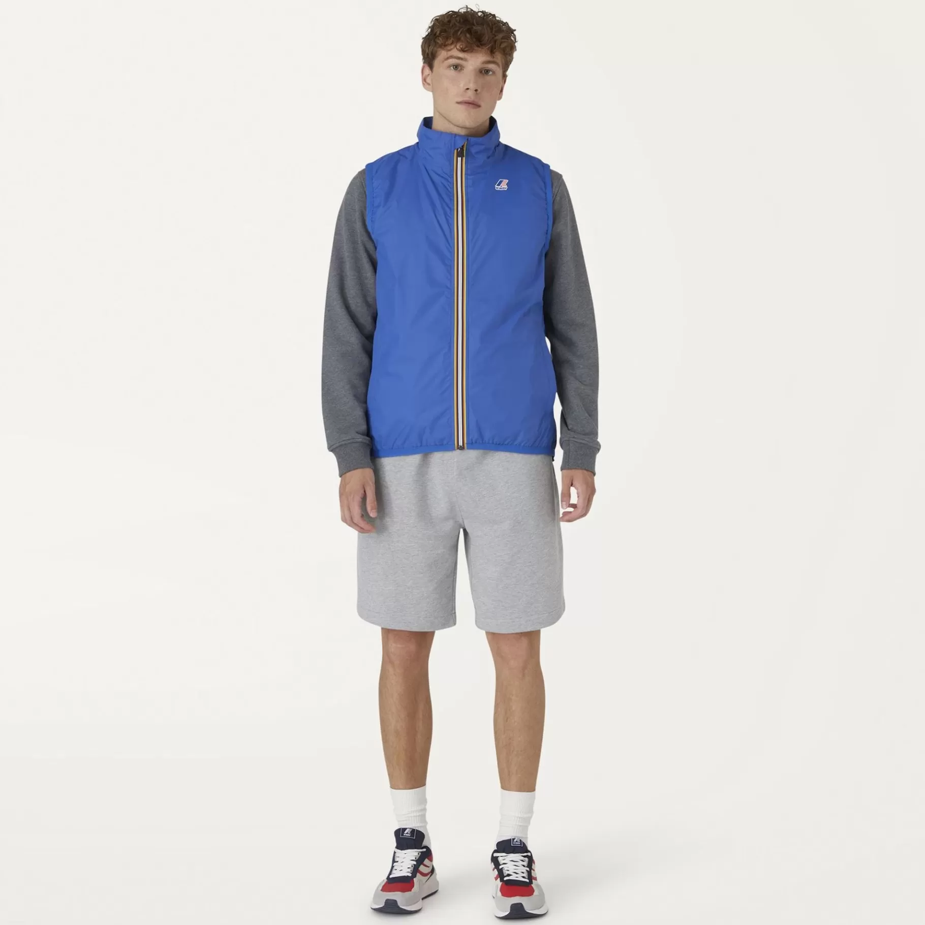 Vests*K-WAY Le Vrai 3.0Rouland Warm - Jackets - Vest - Unisex - Blue Royal Marine