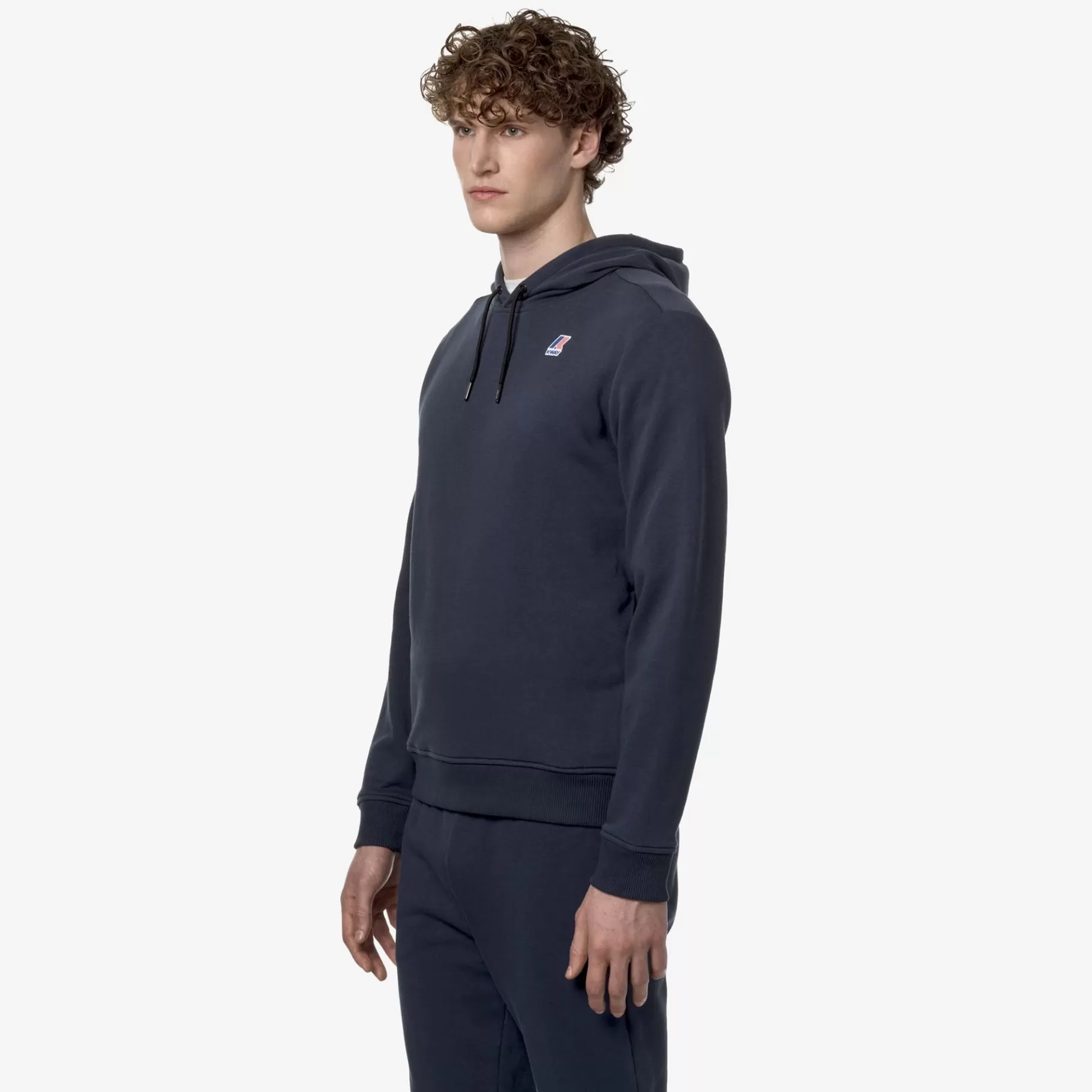 Hoodies And Sweaters*K-WAY Le Vrai Arnette Poly Cotton - Fleece - Jumper - Unisex - Blue Depth