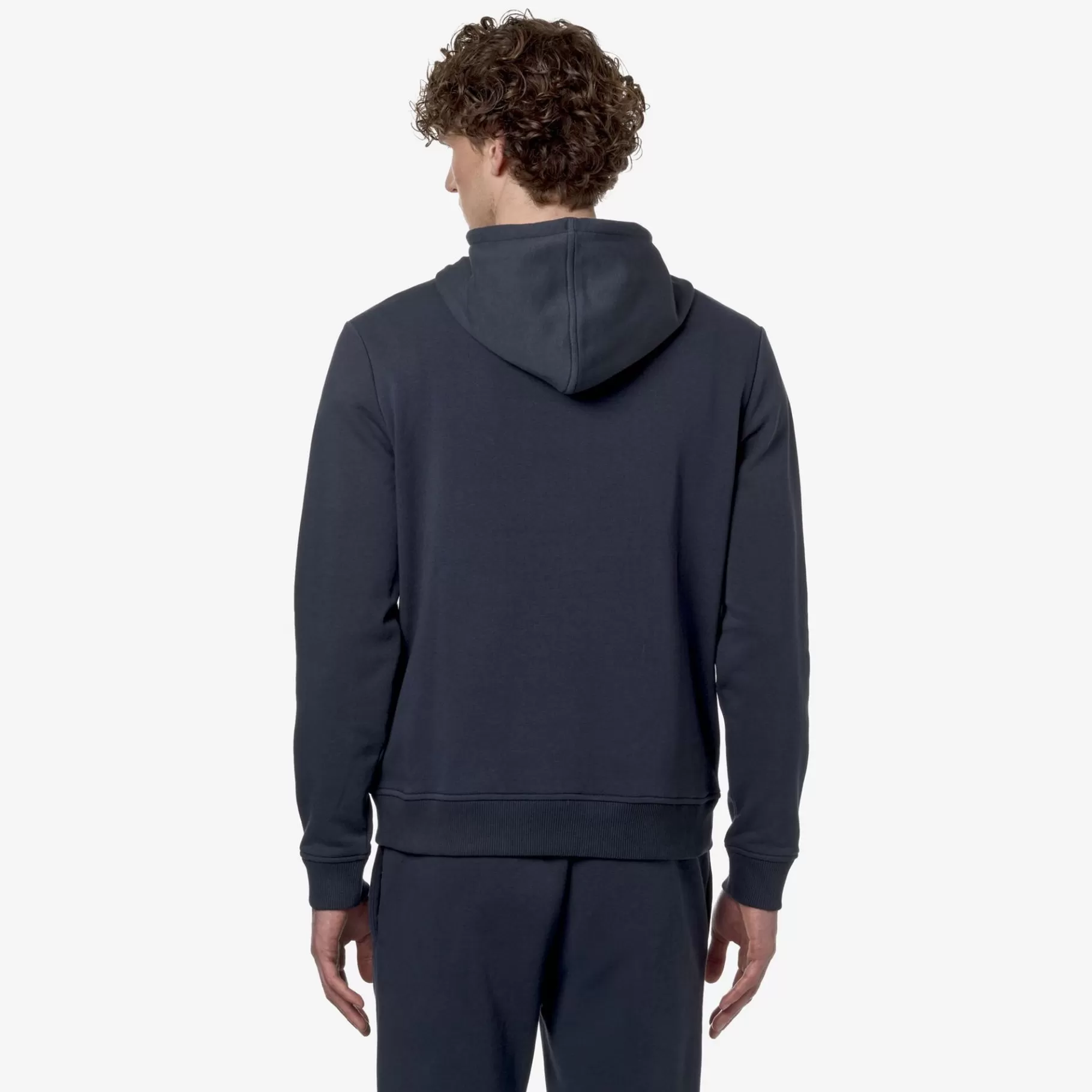Hoodies And Sweaters*K-WAY Le Vrai Arnette Poly Cotton - Fleece - Jumper - Unisex - Blue Depth