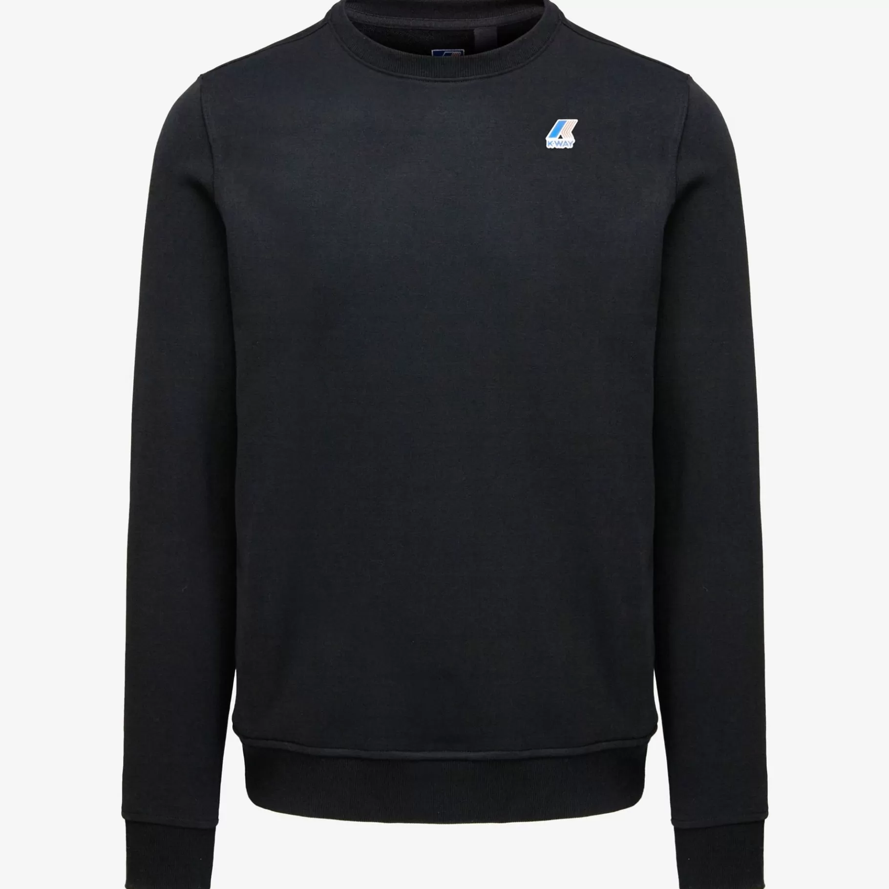 Hoodies And Sweaters*K-WAY Le Vrai Auguste Poly Cotton - Fleece - Jumper - Unisex - Black Pure