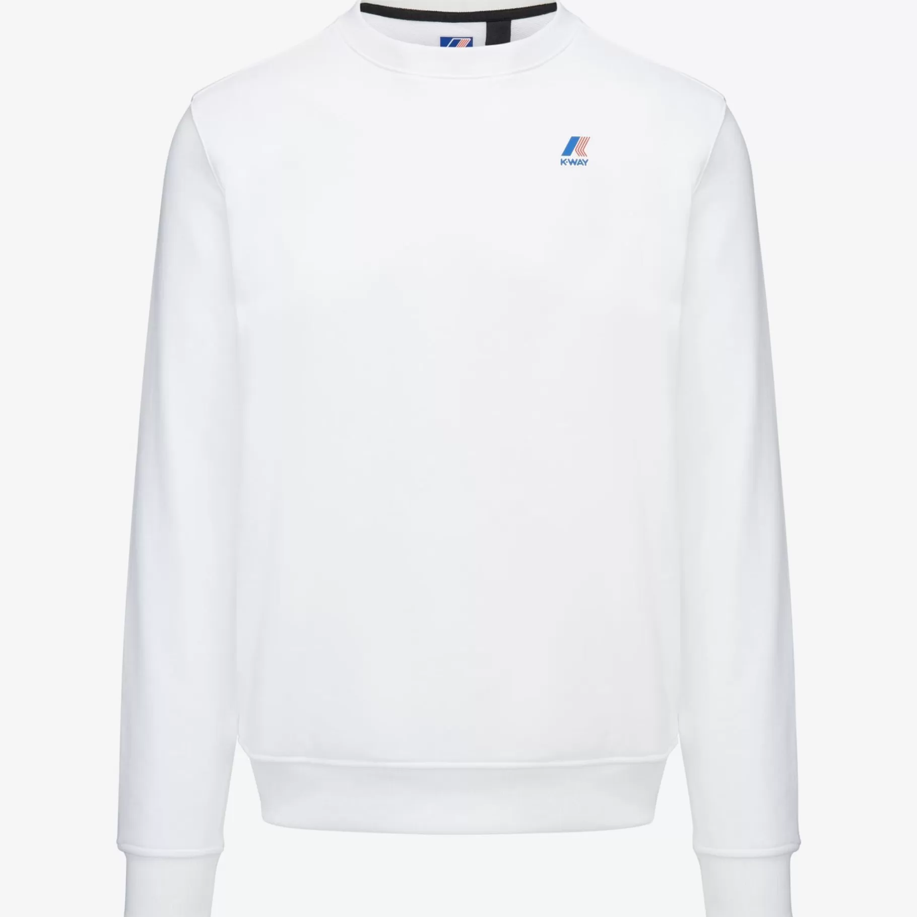 Hoodies And Sweaters*K-WAY Le Vrai Auguste Poly Cotton - Fleece - Jumper - Unisex - White