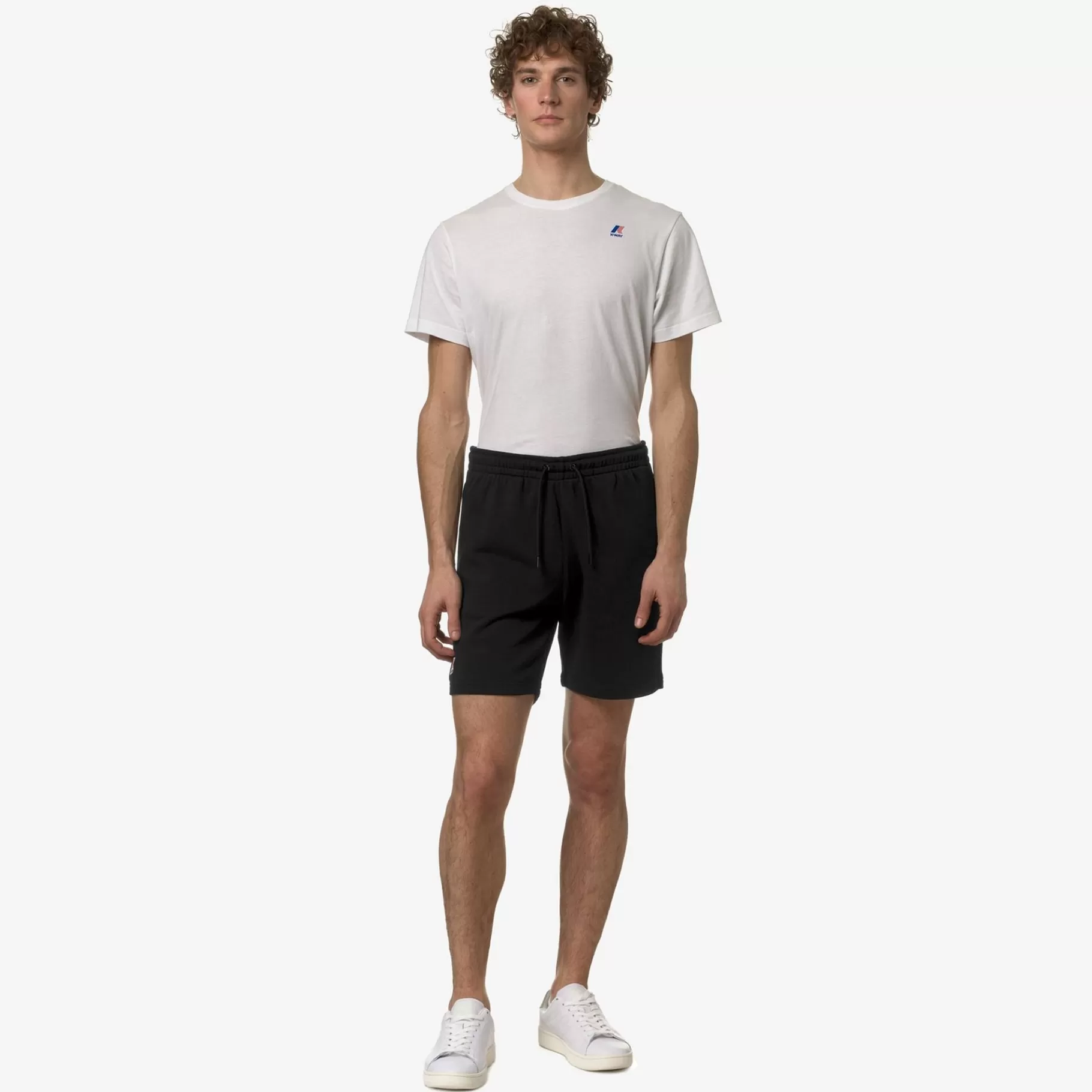 Shorts*K-WAY Le Vrai Dorian Poly Cotton - Shorts - Sportshorts - Unisex - Black Pure