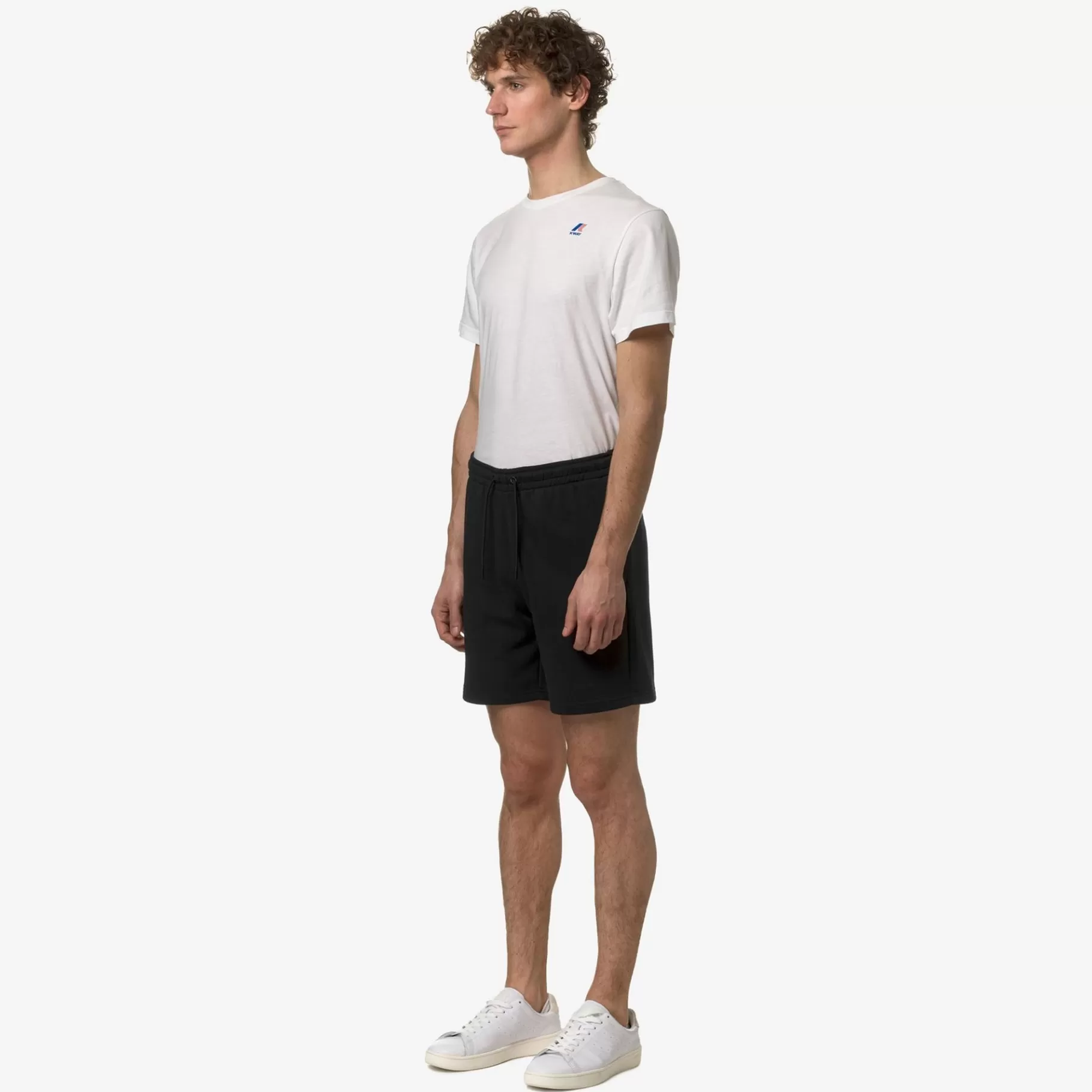 Shorts*K-WAY Le Vrai Dorian Poly Cotton - Shorts - Sportshorts - Unisex - Black Pure