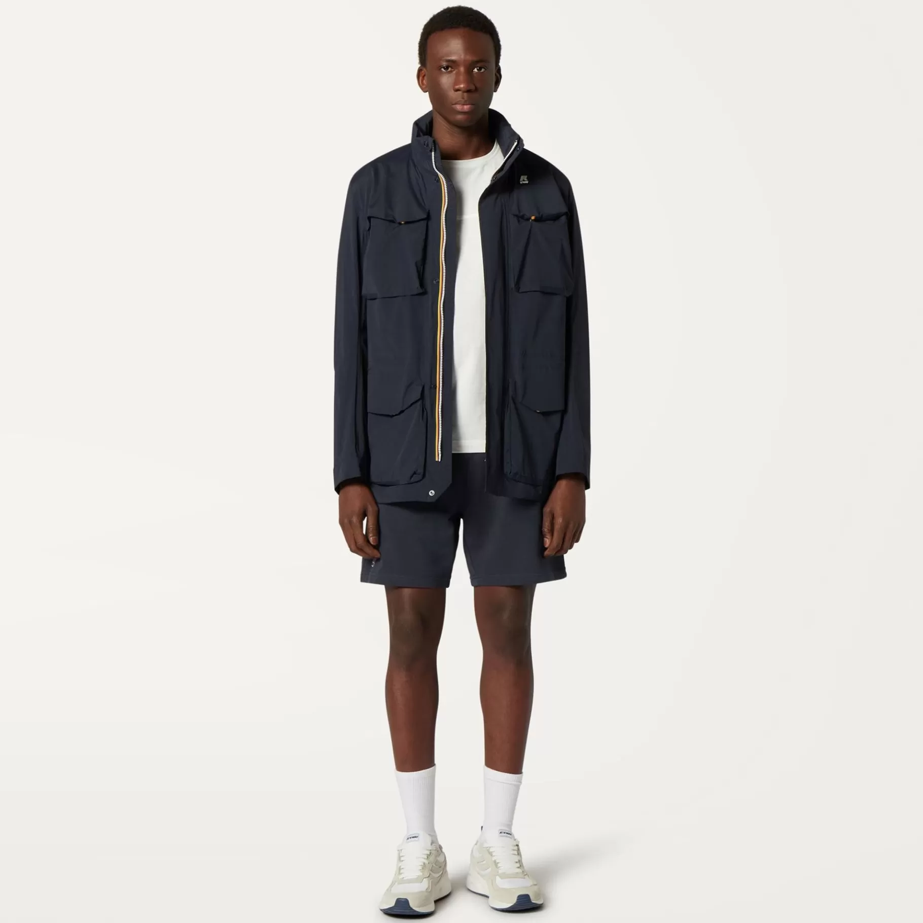 Shorts*K-WAY Le Vrai Dorian Poly Cotton - Shorts - Sportshorts - Unisex - Blue Depth