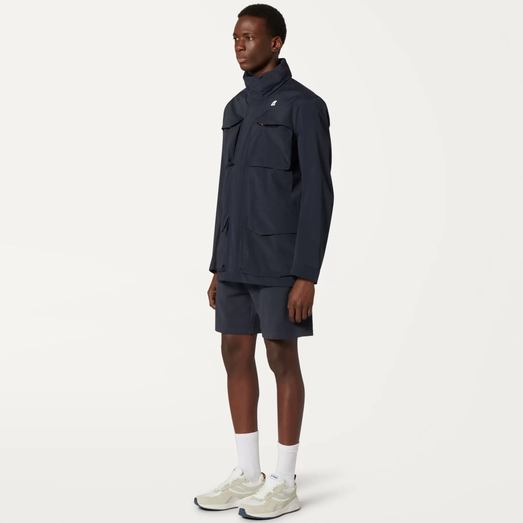 Shorts*K-WAY Le Vrai Dorian Poly Cotton - Shorts - Sportshorts - Unisex - Blue Depth