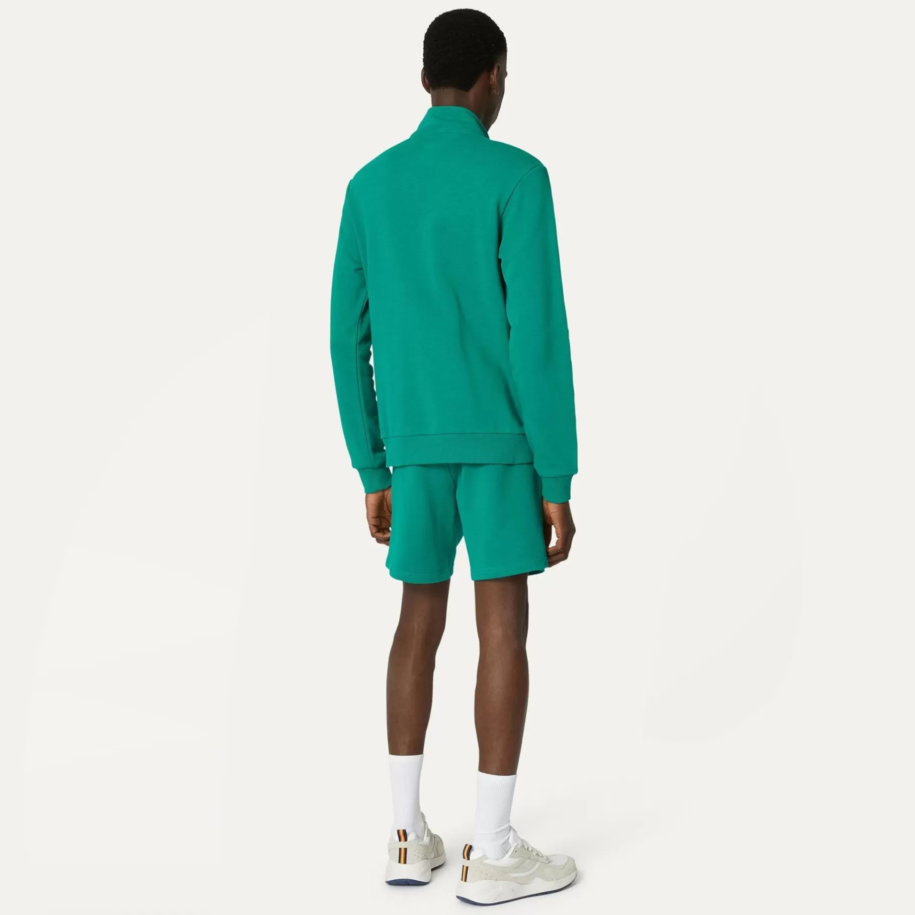 Shorts*K-WAY Le Vrai Dorian Poly Cotton - Shorts - Sportshorts - Unisex - Green