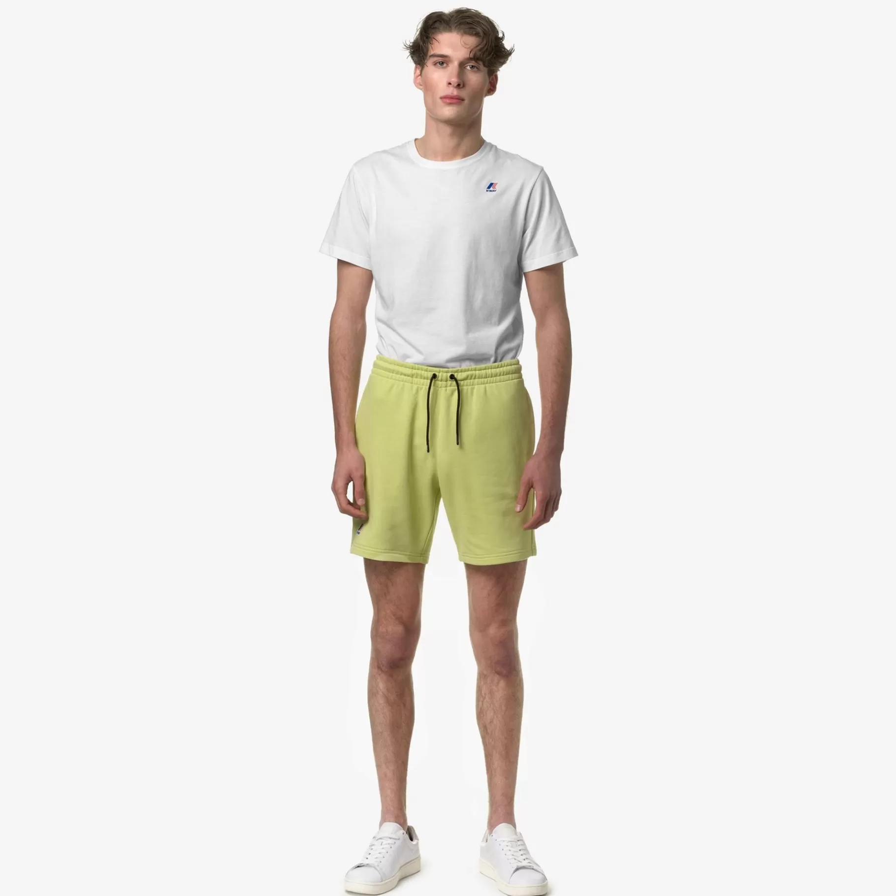 Shorts*K-WAY Le Vrai Dorian Poly Cotton - Shorts - Sportshorts - Unisex - Green Celery