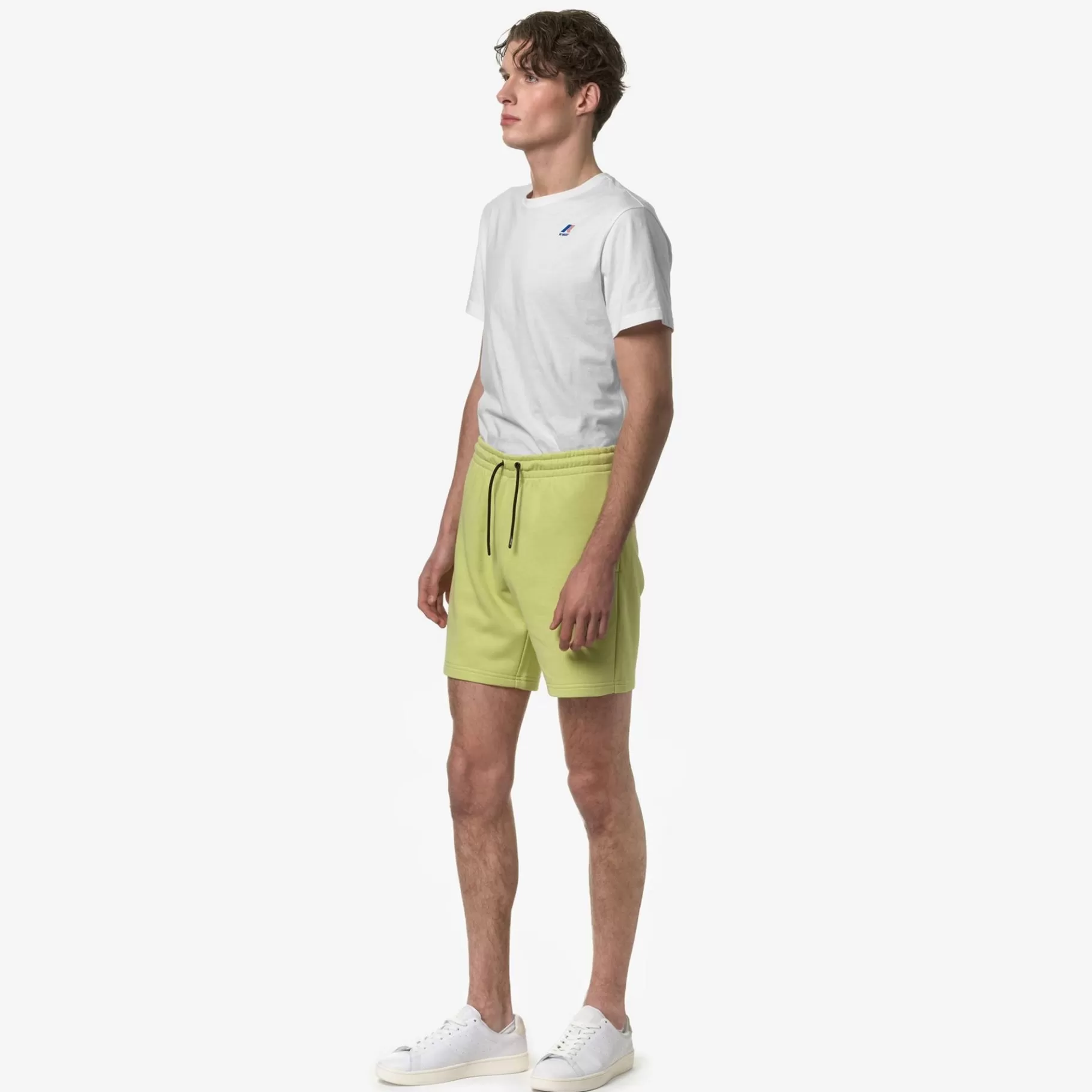Shorts*K-WAY Le Vrai Dorian Poly Cotton - Shorts - Sportshorts - Unisex - Green Celery