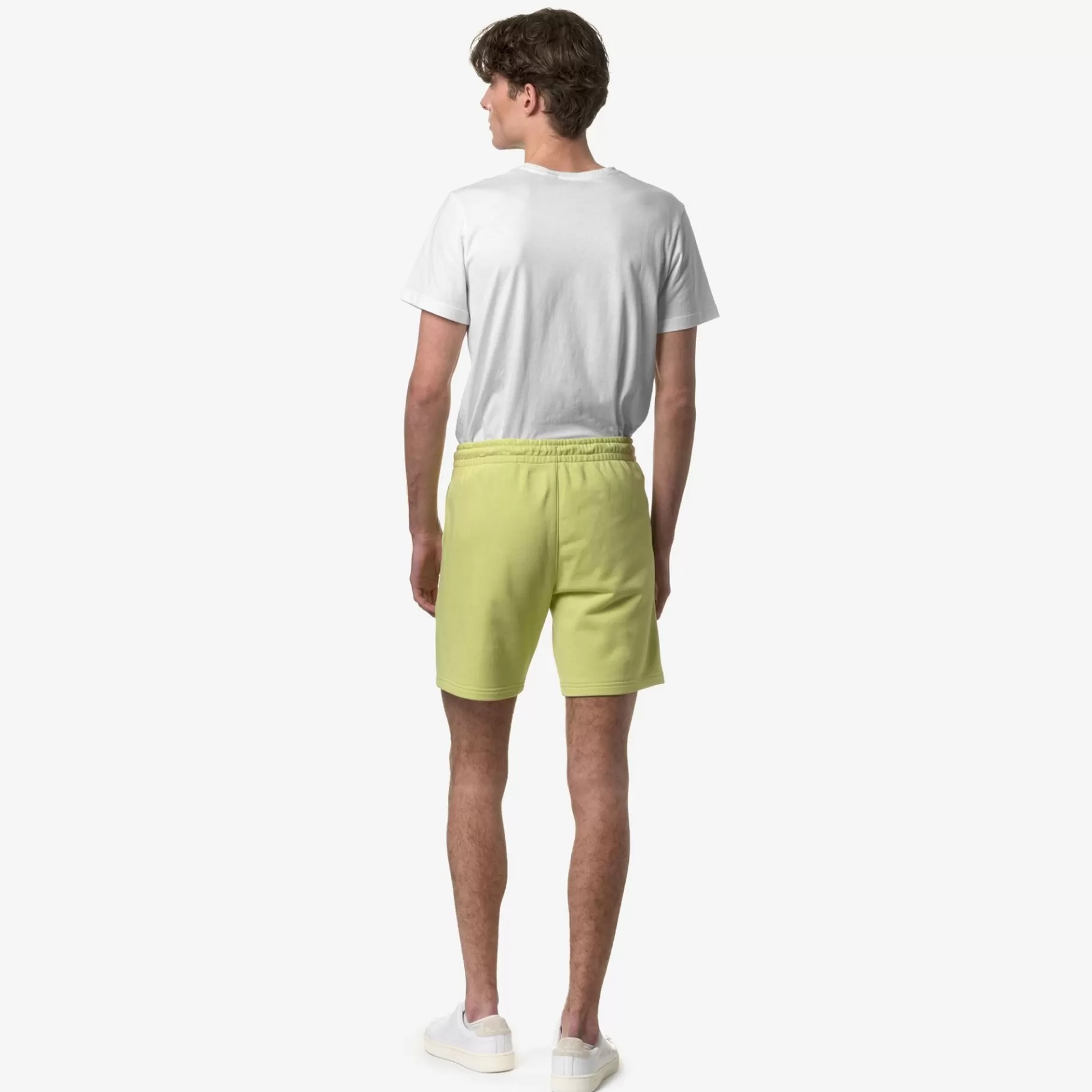 Shorts*K-WAY Le Vrai Dorian Poly Cotton - Shorts - Sportshorts - Unisex - Green Celery