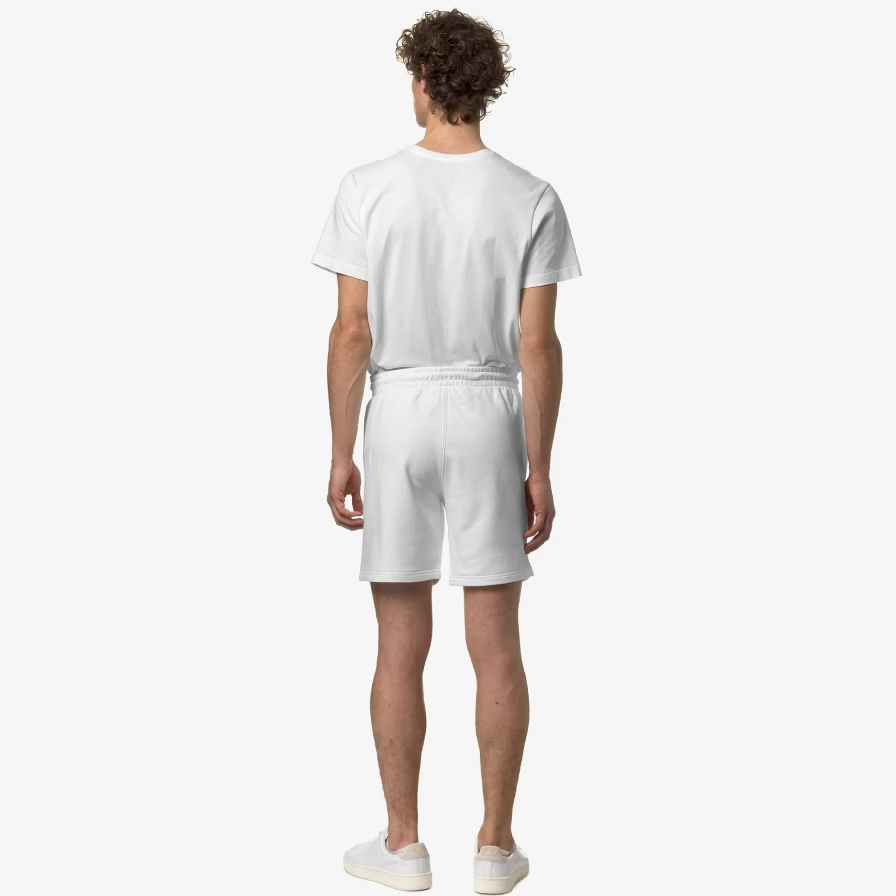 Shorts*K-WAY Le Vrai Dorian Poly Cotton - Shorts - Sportshorts - Unisex - White