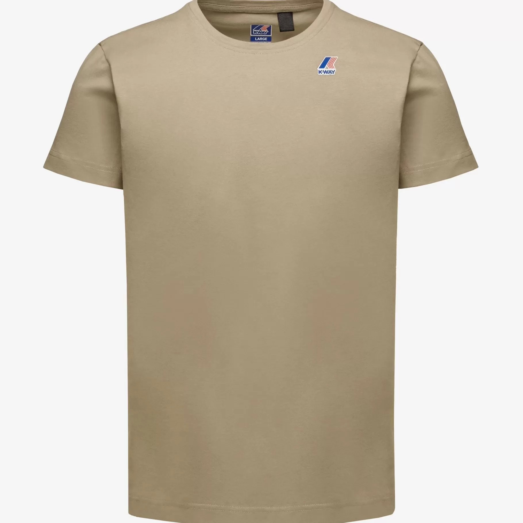 T-Shirt*K-WAY Le Vrai Edouard - T-Shirtstop - T-Shirt - Unisex - Beige Taupe