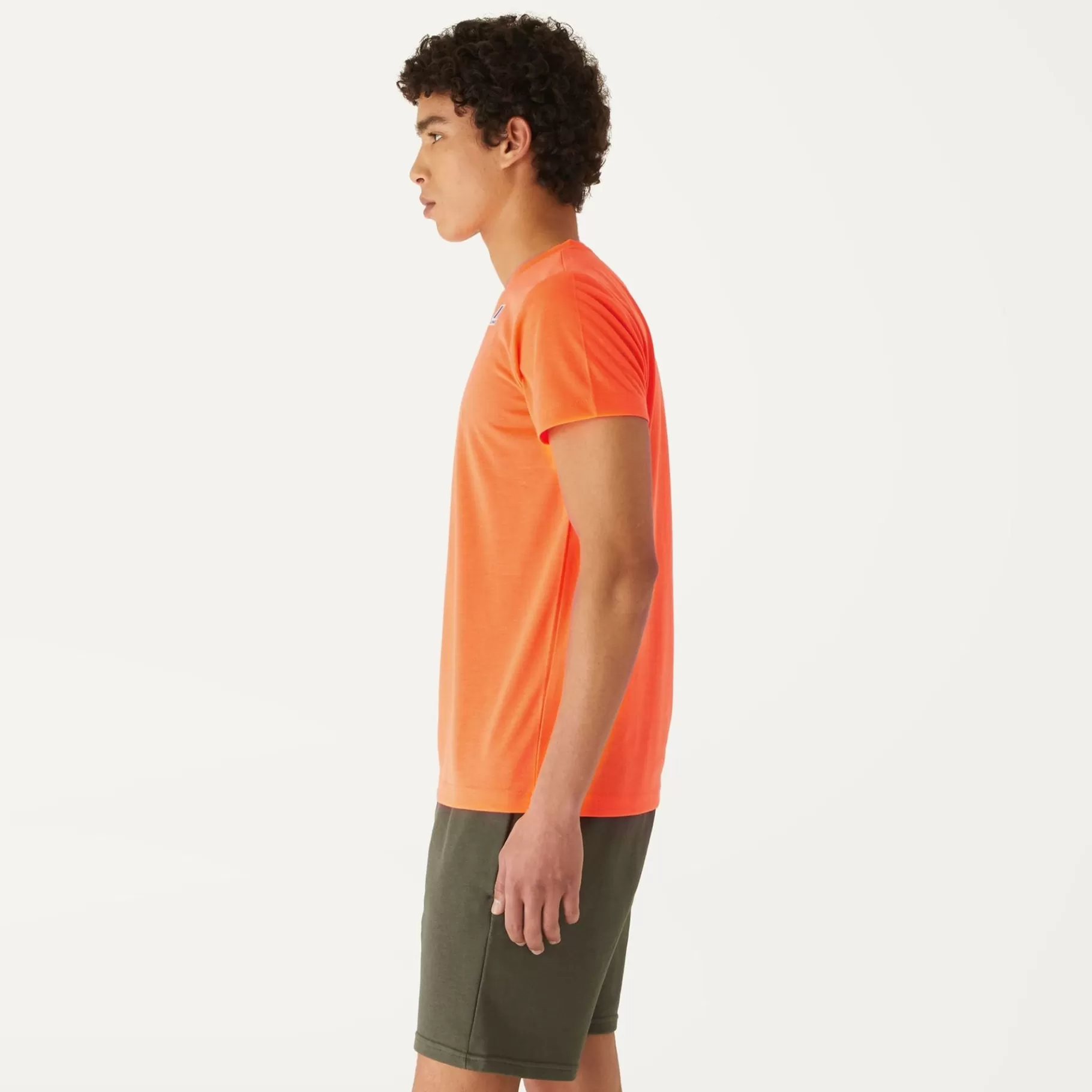 T-Shirt*K-WAY Le Vrai Edouard Fluo - T-Shirtstop - T-Shirt - Unisex - Orange Lt