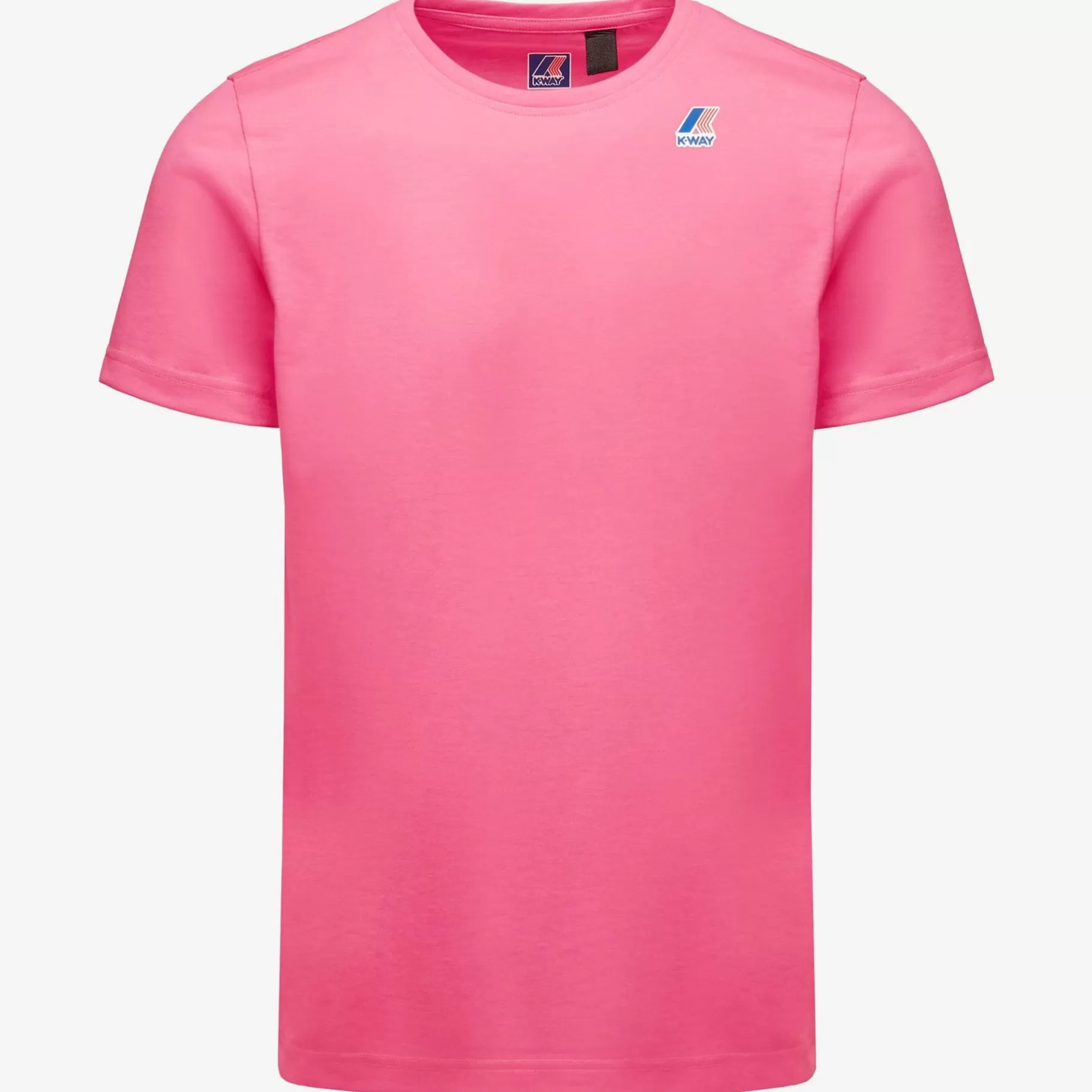 T-Shirt*K-WAY Le Vrai Edouard Fluo - T-Shirtstop - T-Shirt - Unisex - Pink Intense