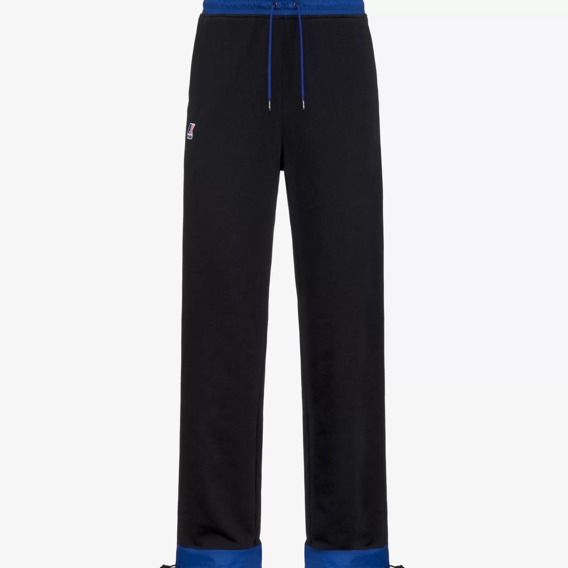 Trousers*K-WAY Le Vrai Medard Nylon Pc - Pants - Sport Trousers - Unisex - Black Pure-Blue Royal Marine