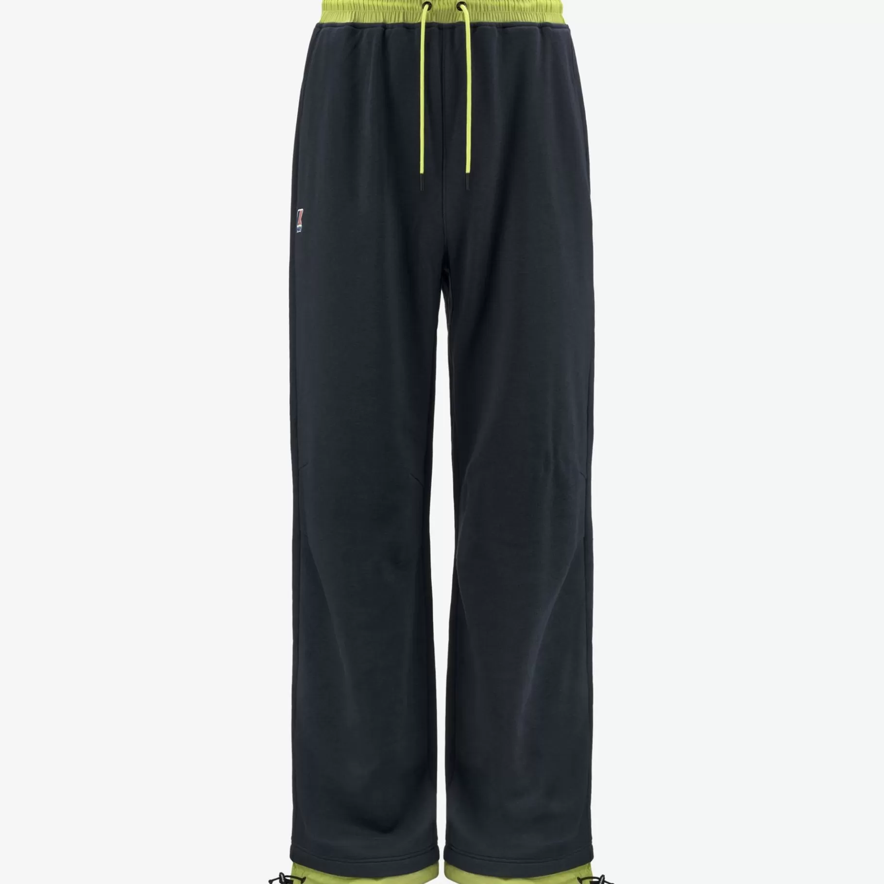 Trousers*K-WAY Le Vrai Medard Nylon Pc - Pants - Sport Trousers - Unisex - Blue Depth-Green Celery