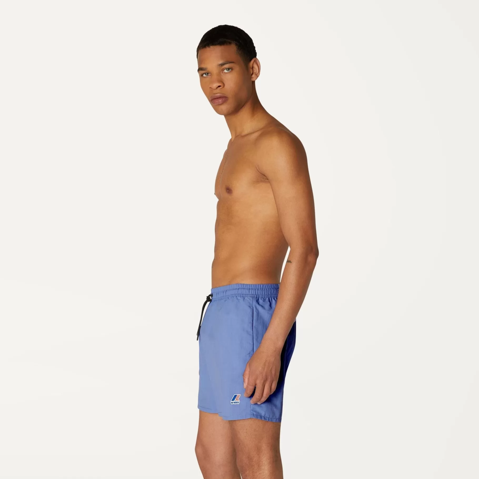 Swimwear*K-WAY Le Vrai Olivier - Bathing Suits - Swimming Trunk - Man - Azure Dk