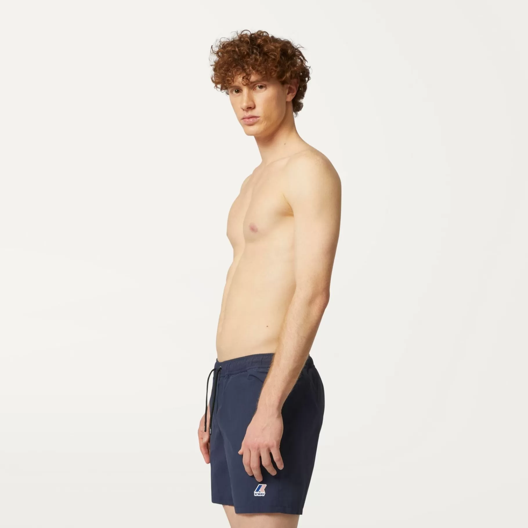 Swimwear*K-WAY Le Vrai Olivier - Bathing Suits - Swimming Trunk - Man - Blue Depth