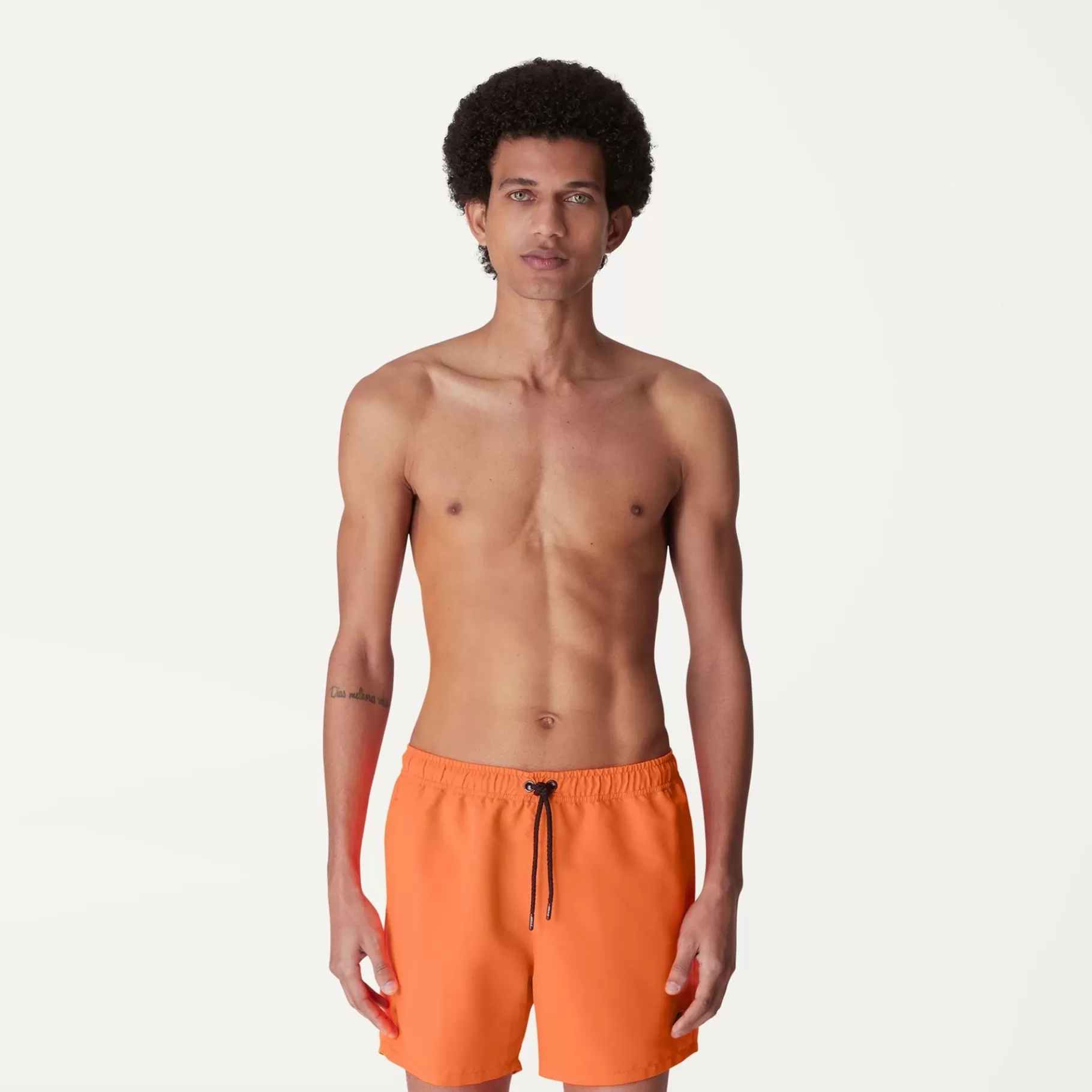 Swimwear*K-WAY Le Vrai Olivier - Bathing Suits - Swimming Trunk - Man - Orange Lt