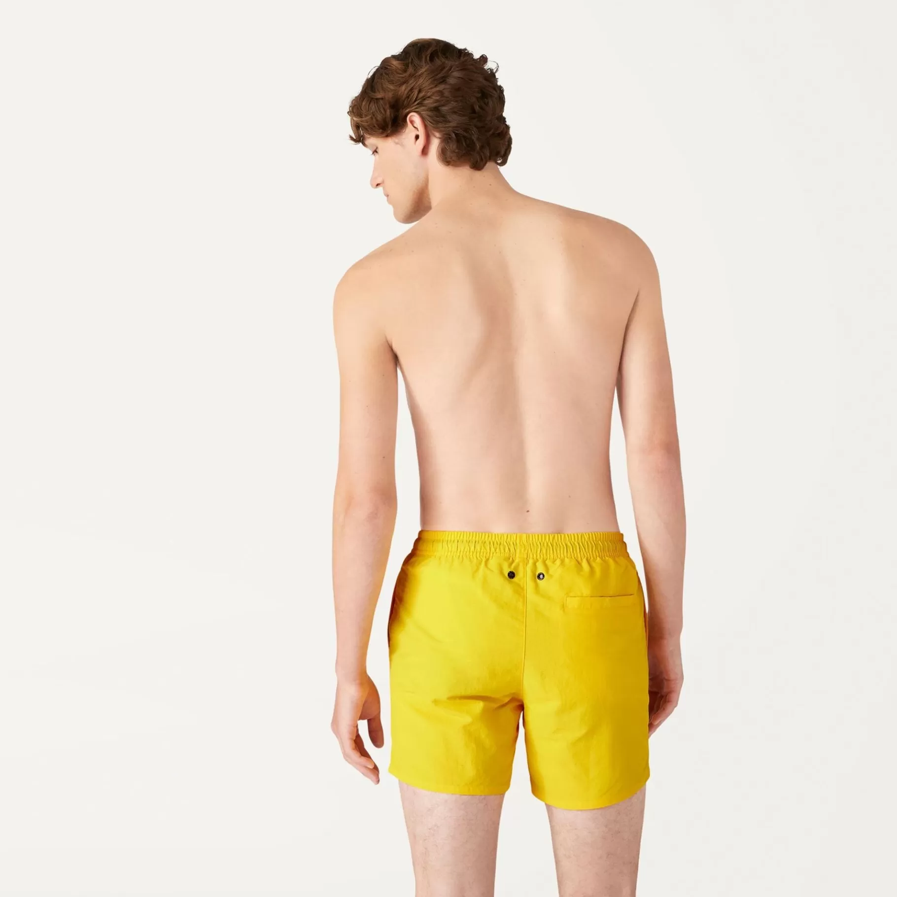 Swimwear*K-WAY Le Vrai Olivier - Bathing Suits - Swimming Trunk - Man - Yellow Dk