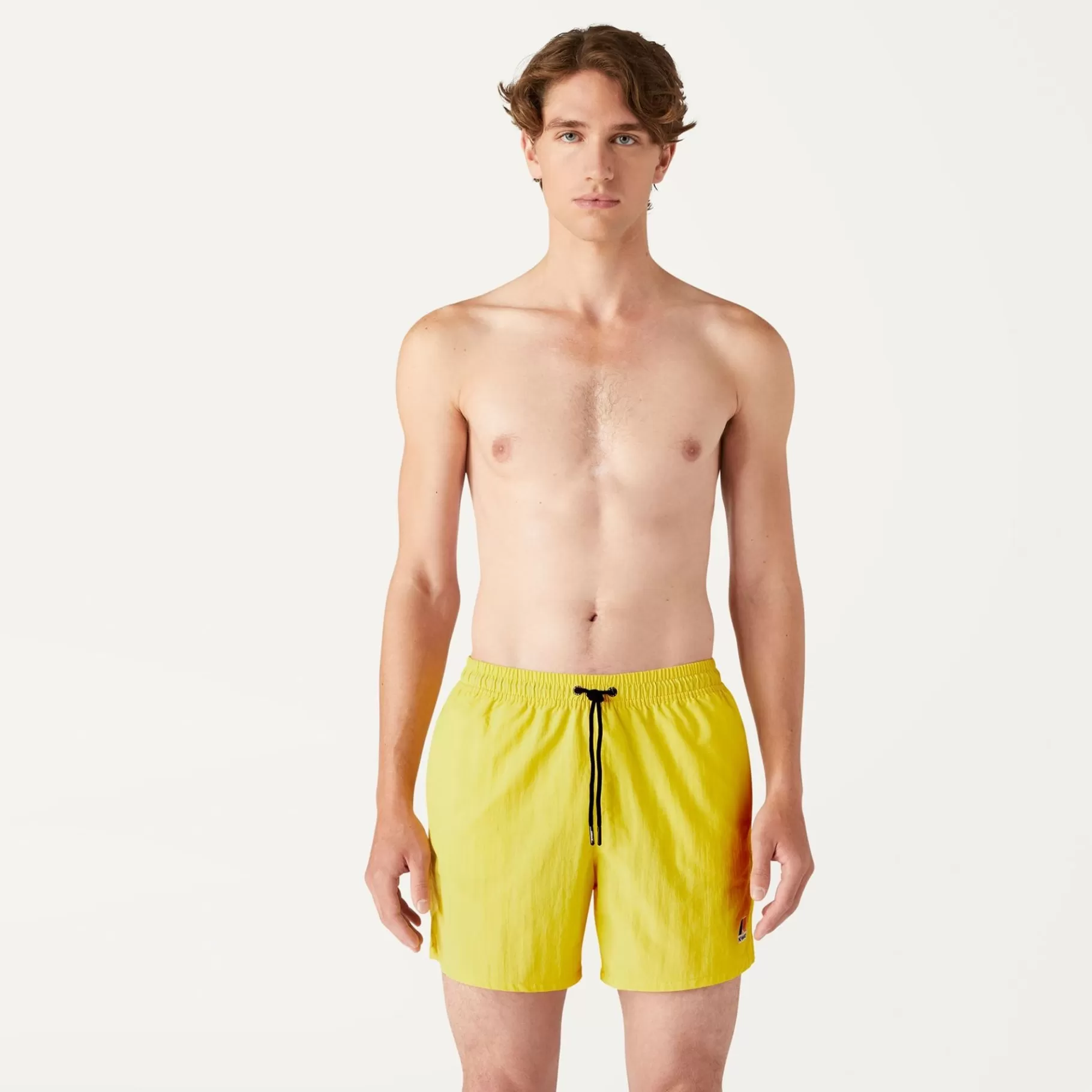 Swimwear*K-WAY Le Vrai Olivier - Bathing Suits - Swimming Trunk - Man - Yellow Sheen