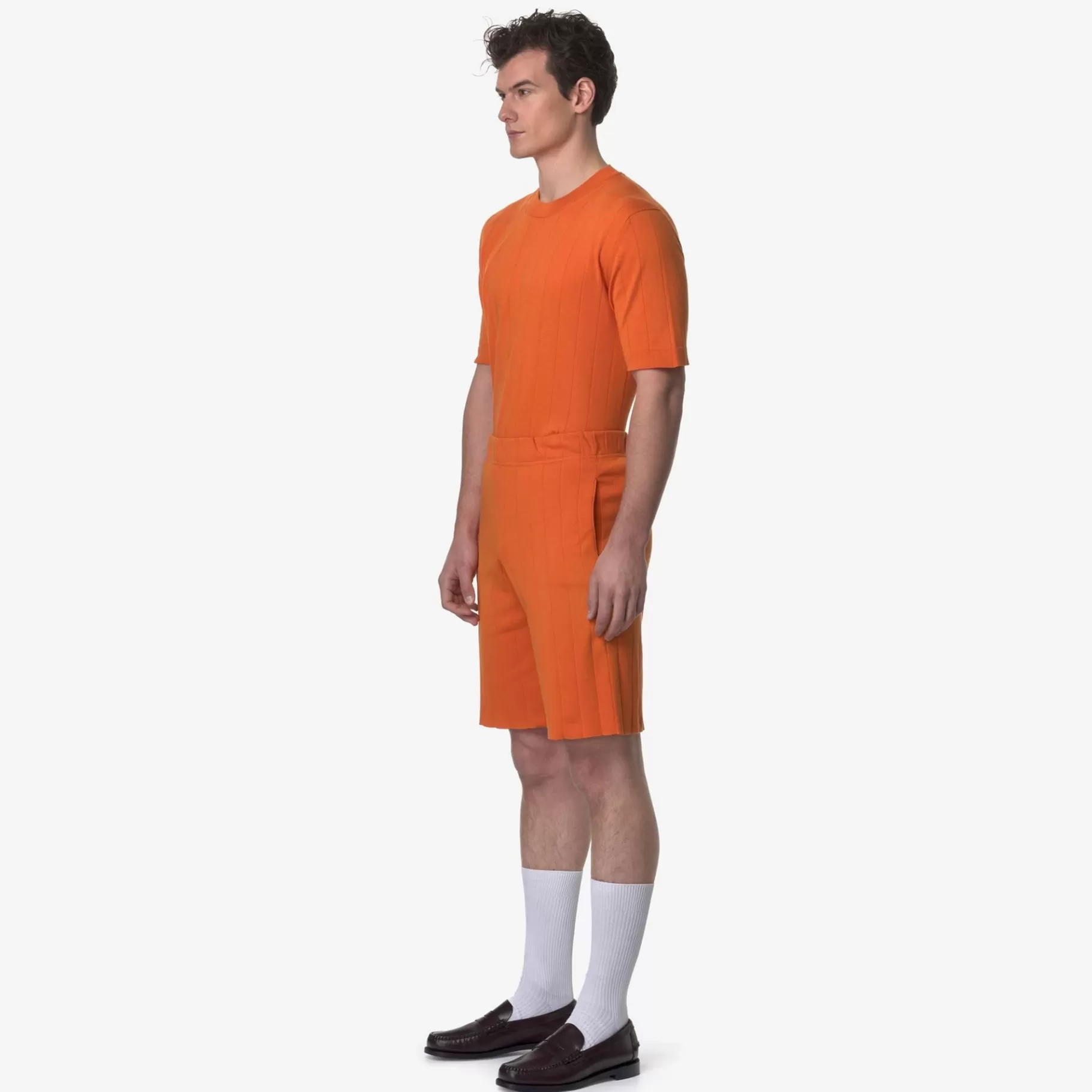 Shorts*K-WAY Leoben Knitted - Shorts - Sportshorts - Unisex - Orange