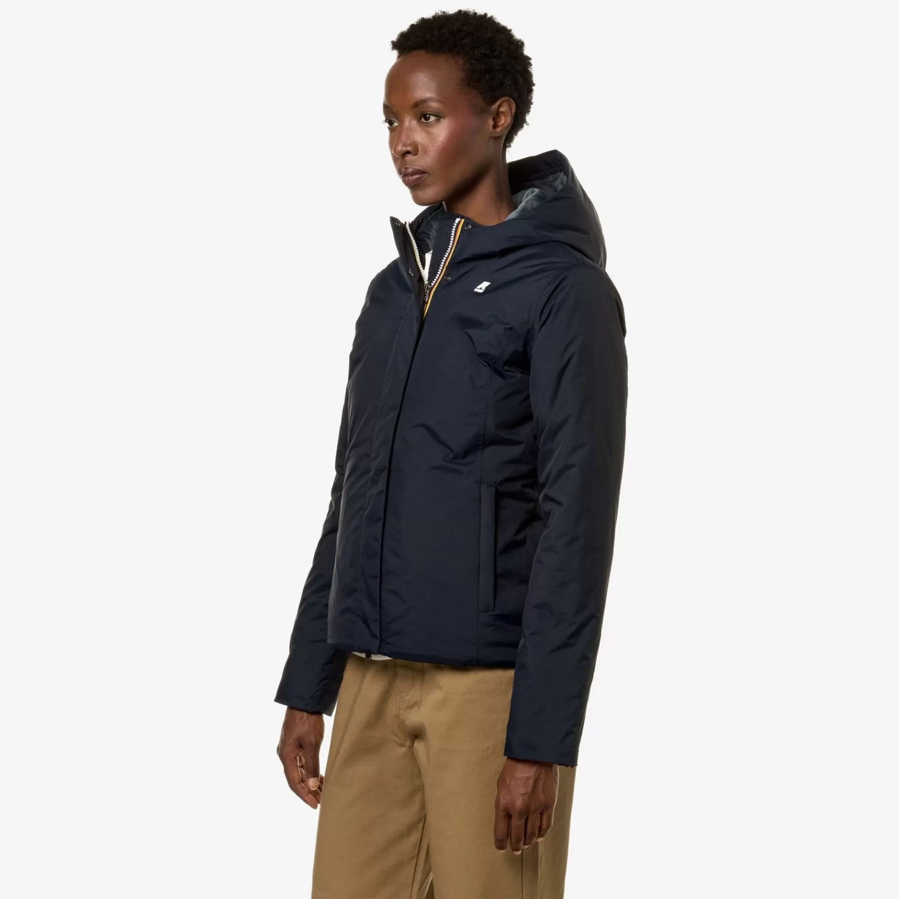 Short Jackets*K-WAY Lily Micro Ripstop Marmotta - Jackets - Short - Woman - Blue D-Blue A