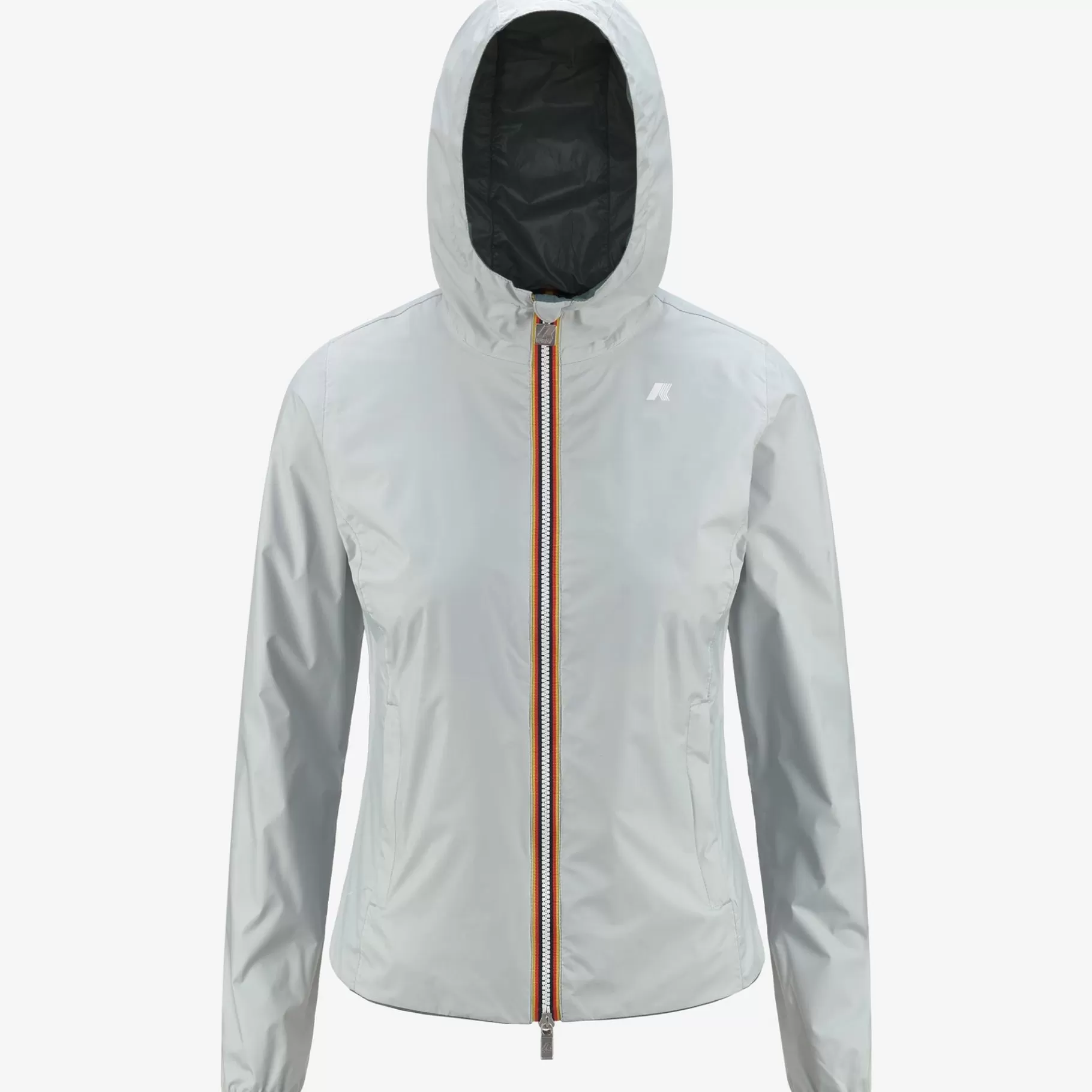 Short Jackets*K-WAY Lily Plus.2 Reversible - Jackets - Short - Woman - Grey S-Green P