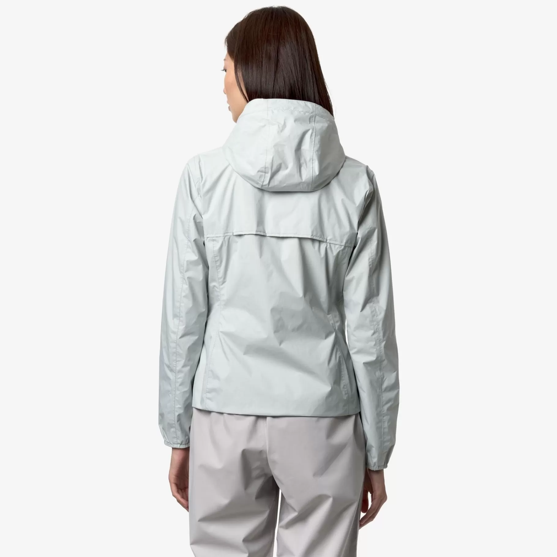 Short Jackets*K-WAY Lily Plus.2 Reversible - Jackets - Short - Woman - Grey S-Green P
