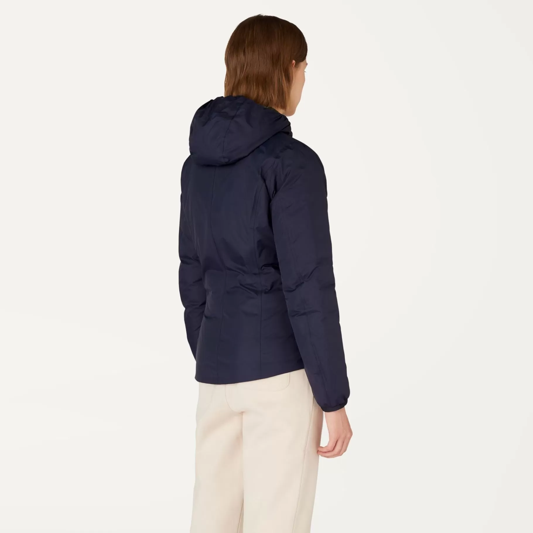 Short Jackets*K-WAY Lily Thermo Plus.2 Reversible - Jackets - Short - Woman - Blue Depth-Black Torba