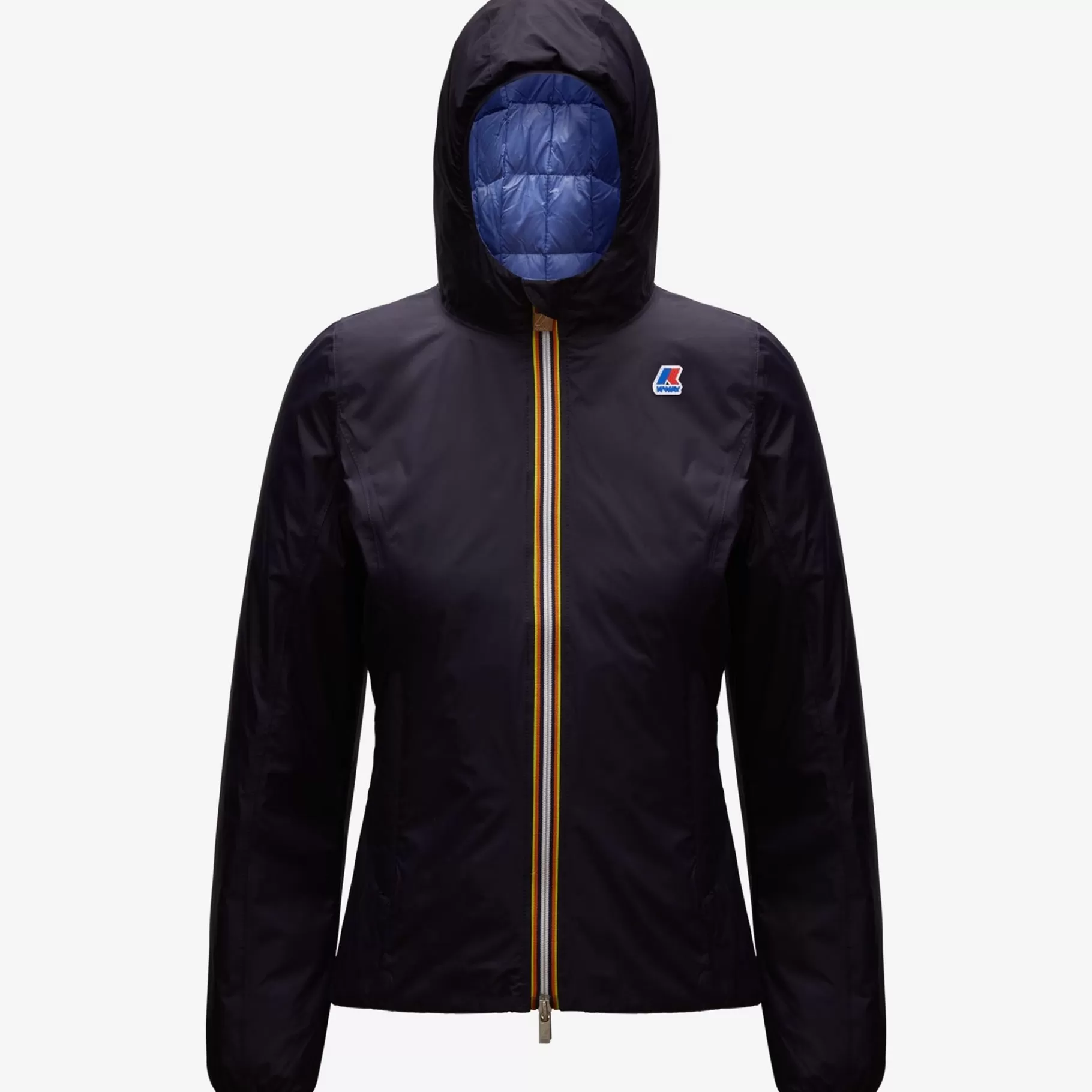 Short Jackets*K-WAY Lily Thermo Plus.2 Reversible - Jackets - Short - Woman - Blue Maritime-Azure Dk