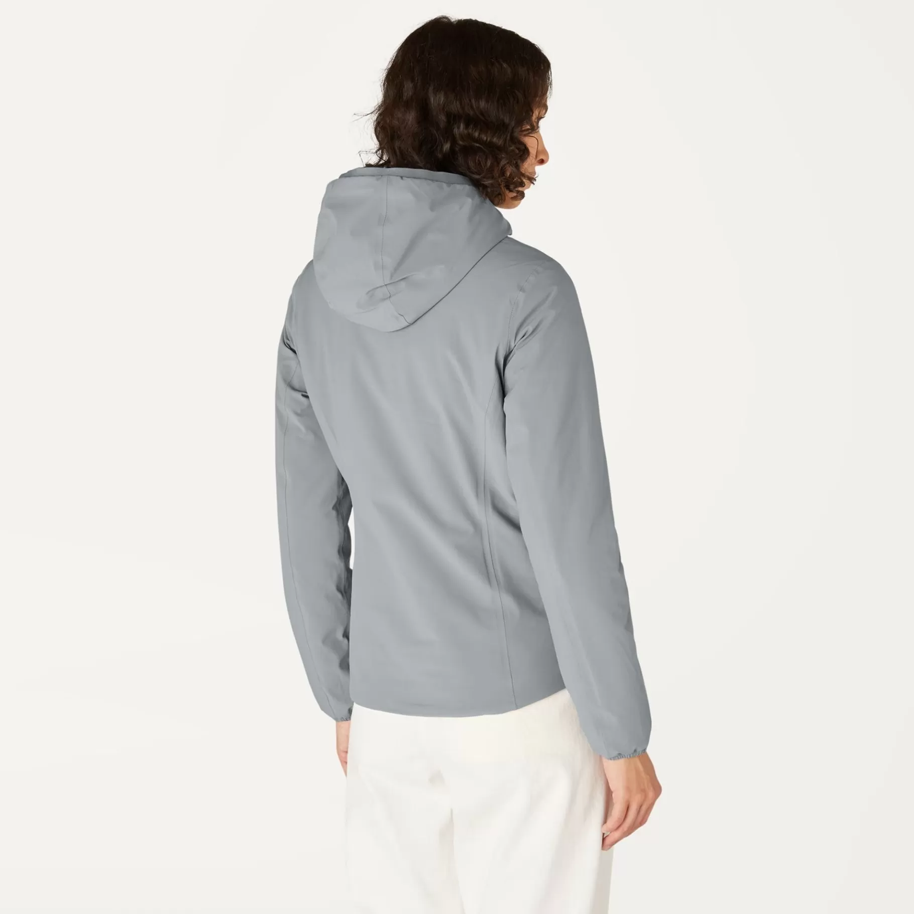 Short Jackets*K-WAY Lily Warm Reversible - Jackets - Short - Woman - Grey Md Steel-Pink Dafne