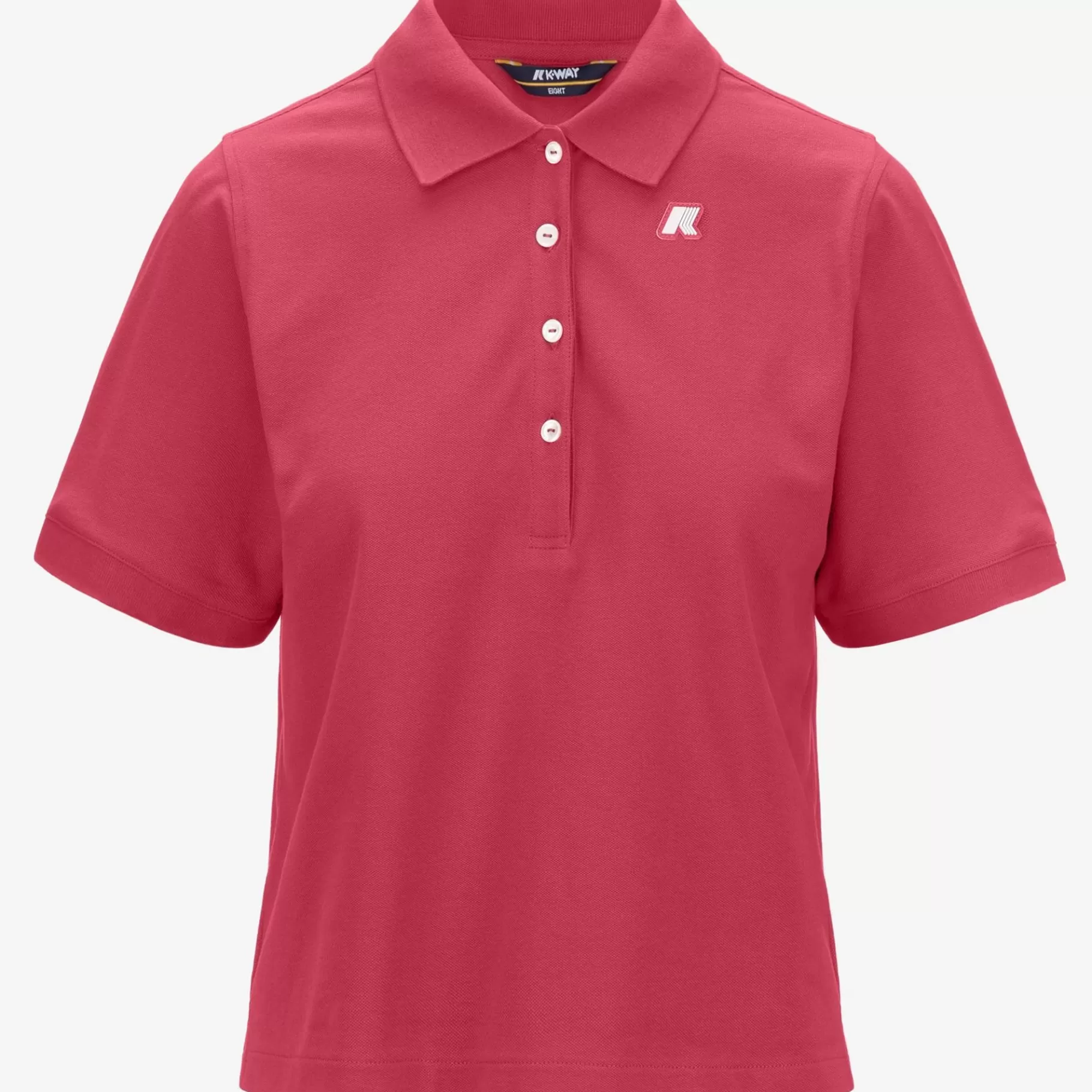 Polo Shirts*K-WAY Liselle - Polo Shirts - Polo - Woman - Dk Pink