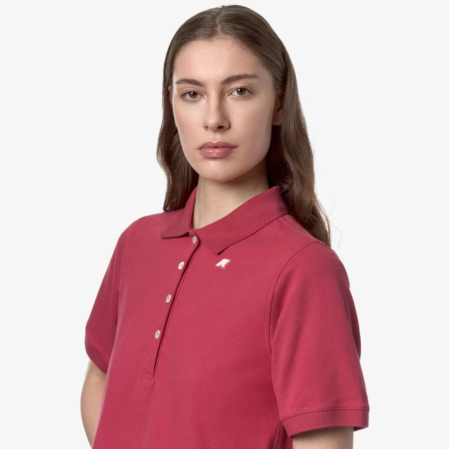 Polo Shirts*K-WAY Liselle - Polo Shirts - Polo - Woman - Dk Pink