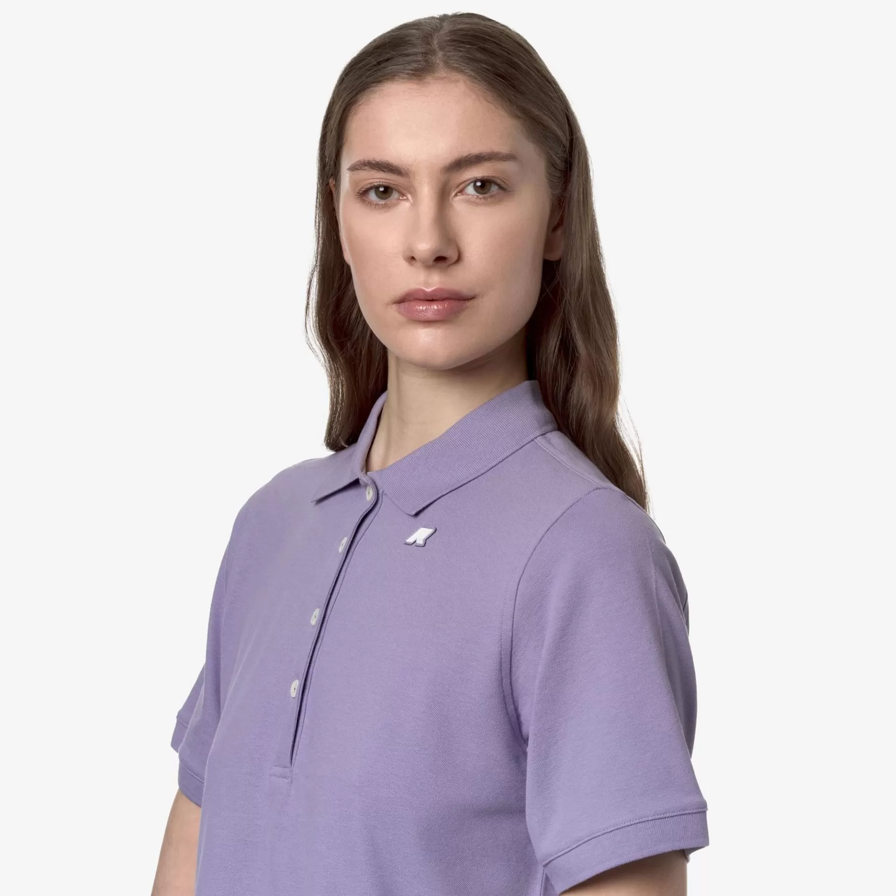 Polo Shirts*K-WAY Liselle - Polo Shirts - Polo - Woman - Violet Glicine