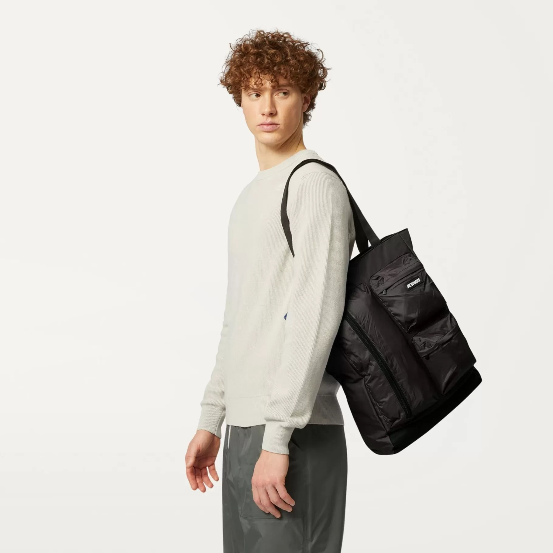 Bags And Duffle Bags*K-WAY Lorey - Bags - Shopping Bag - Unisex - Black Pure