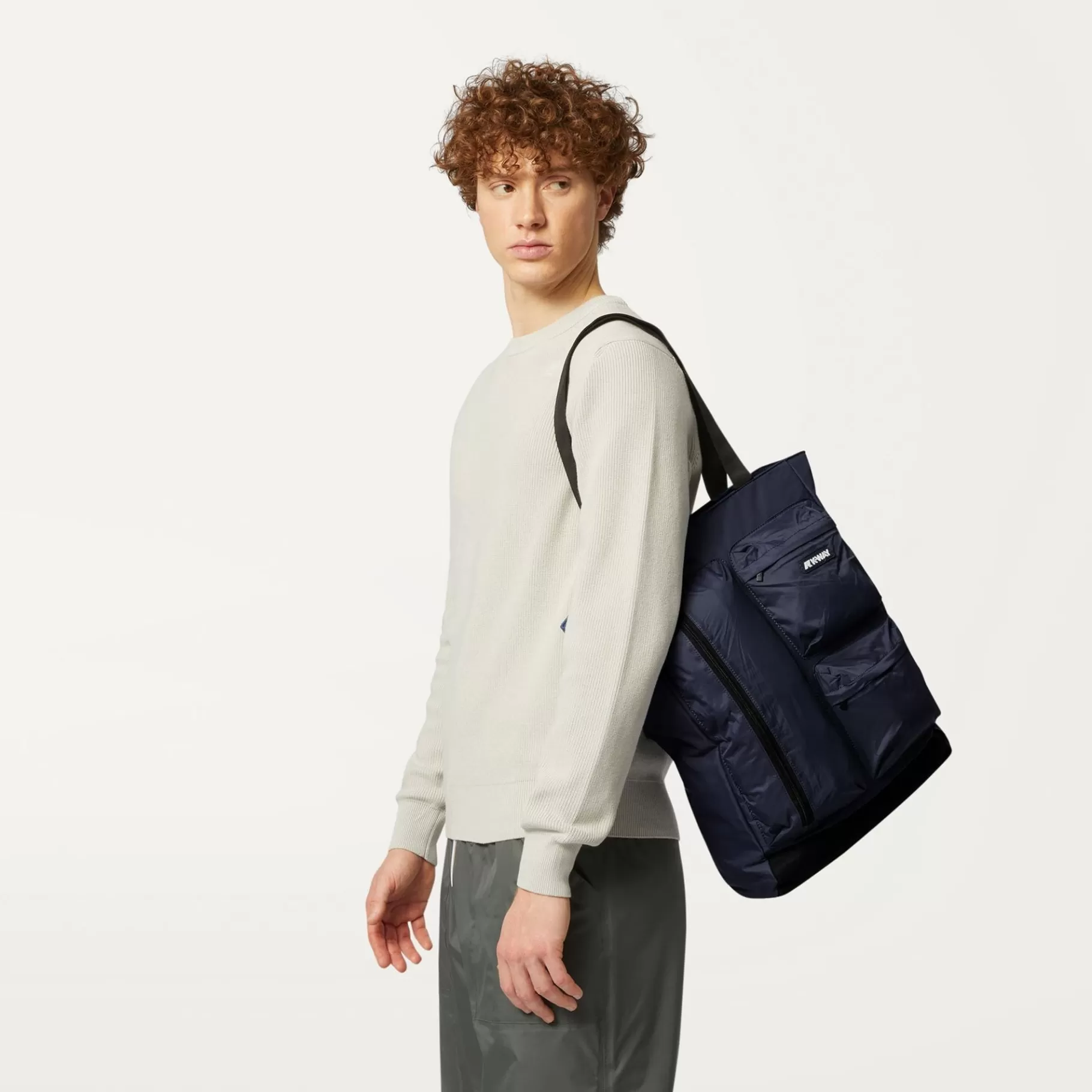 Bags And Duffle Bags*K-WAY Lorey - Bags - Shopping Bag - Unisex - Blue Depth