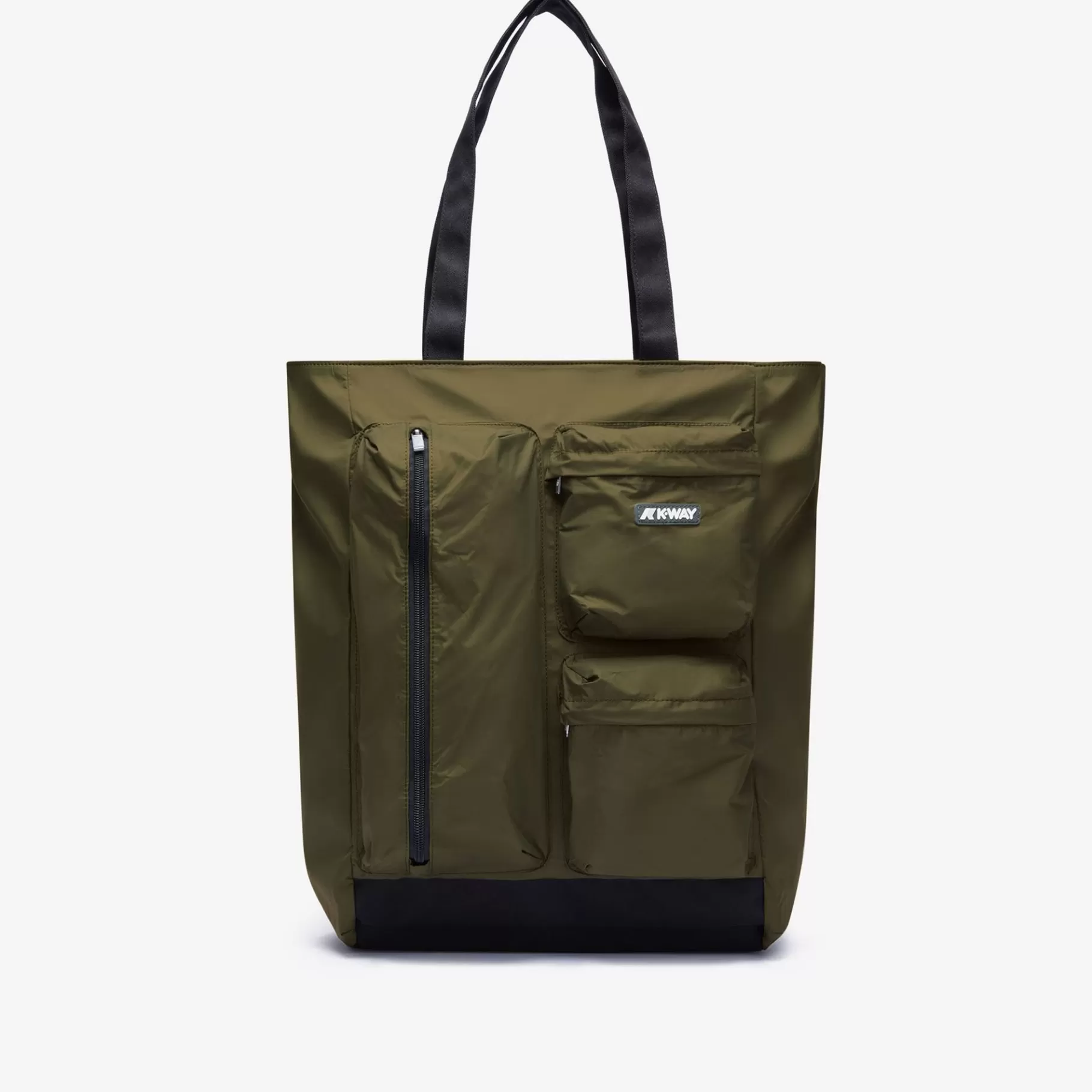 Bags And Duffle Bags*K-WAY Lorey - Bags - Shopping Bag - Unisex - Green Blackish