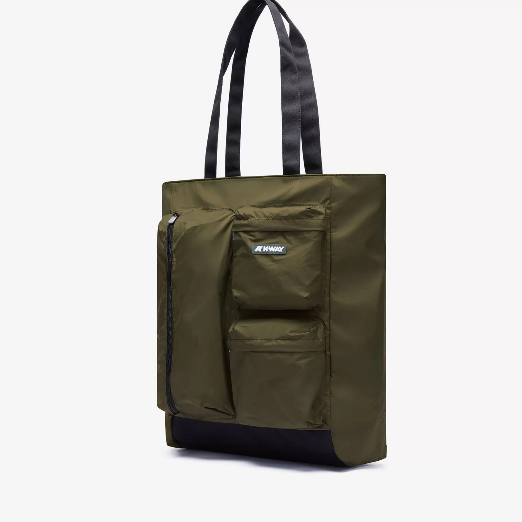 Bags And Duffle Bags*K-WAY Lorey - Bags - Shopping Bag - Unisex - Green Blackish