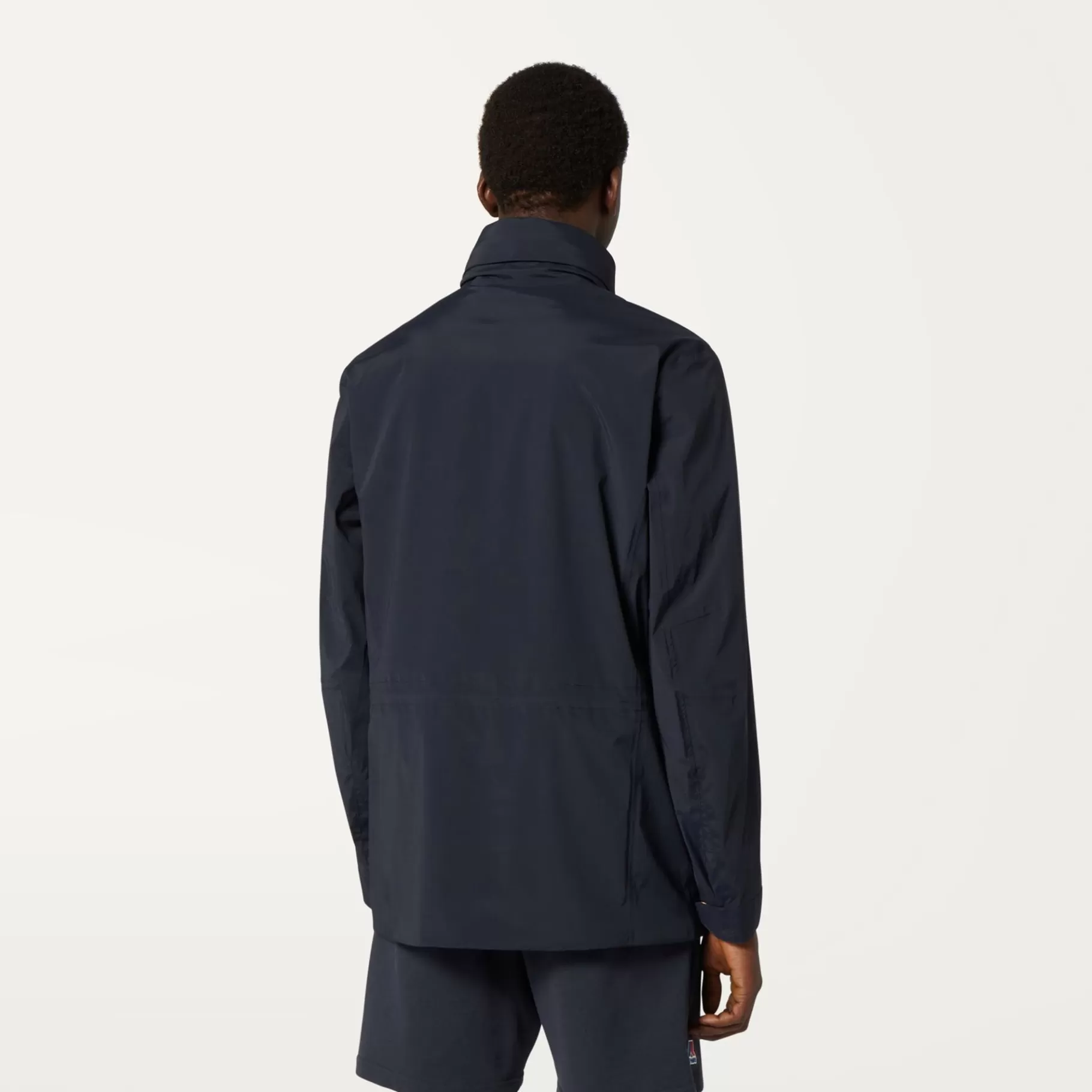 Short Jackets*K-WAY Manphy Stretch Nylon Jersey - Jackets - Short - Man - Blue Depth