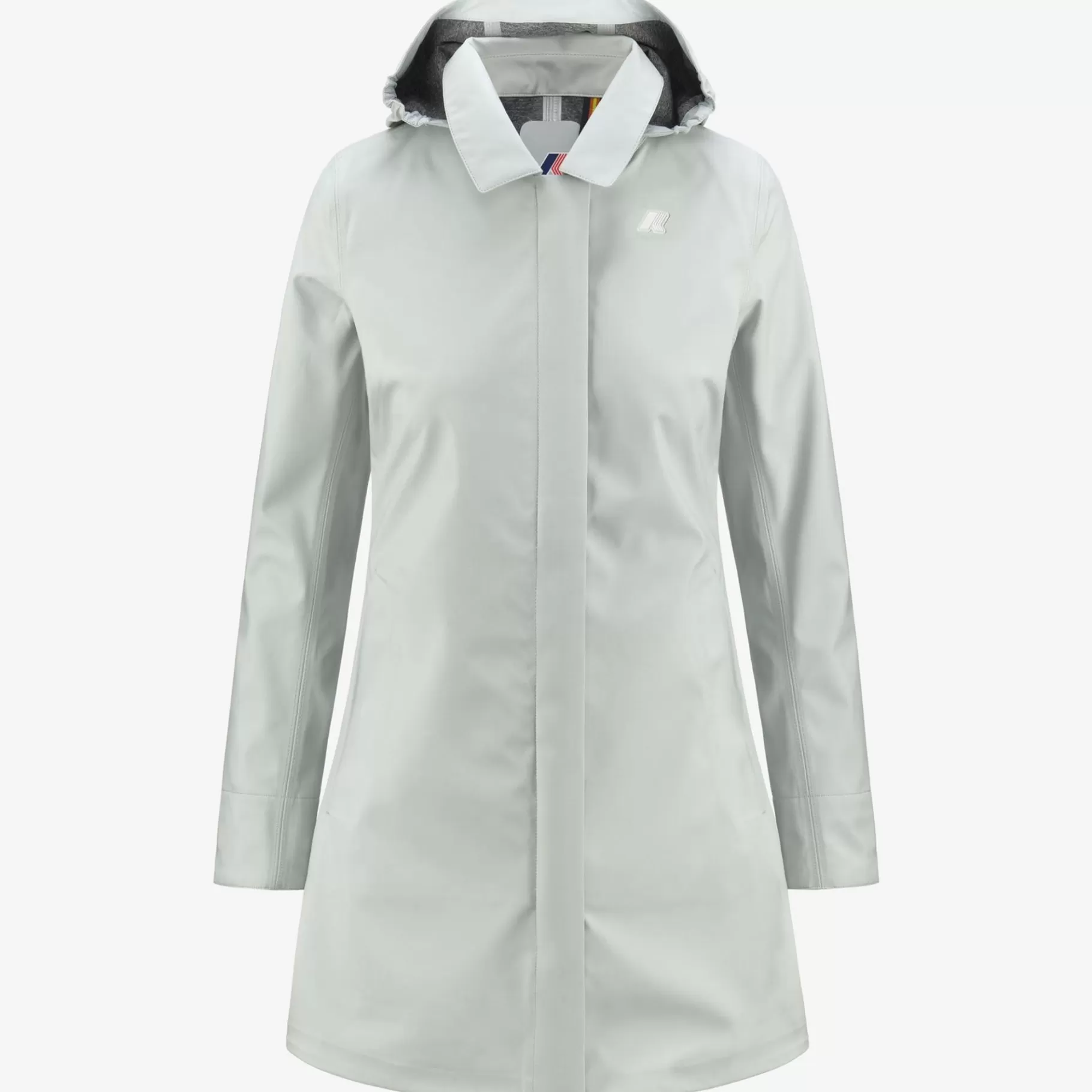 Coats And Long Jackets*K-WAY Mathy Bonded Jersey - Jackets - Mid - Woman - Grey Sage